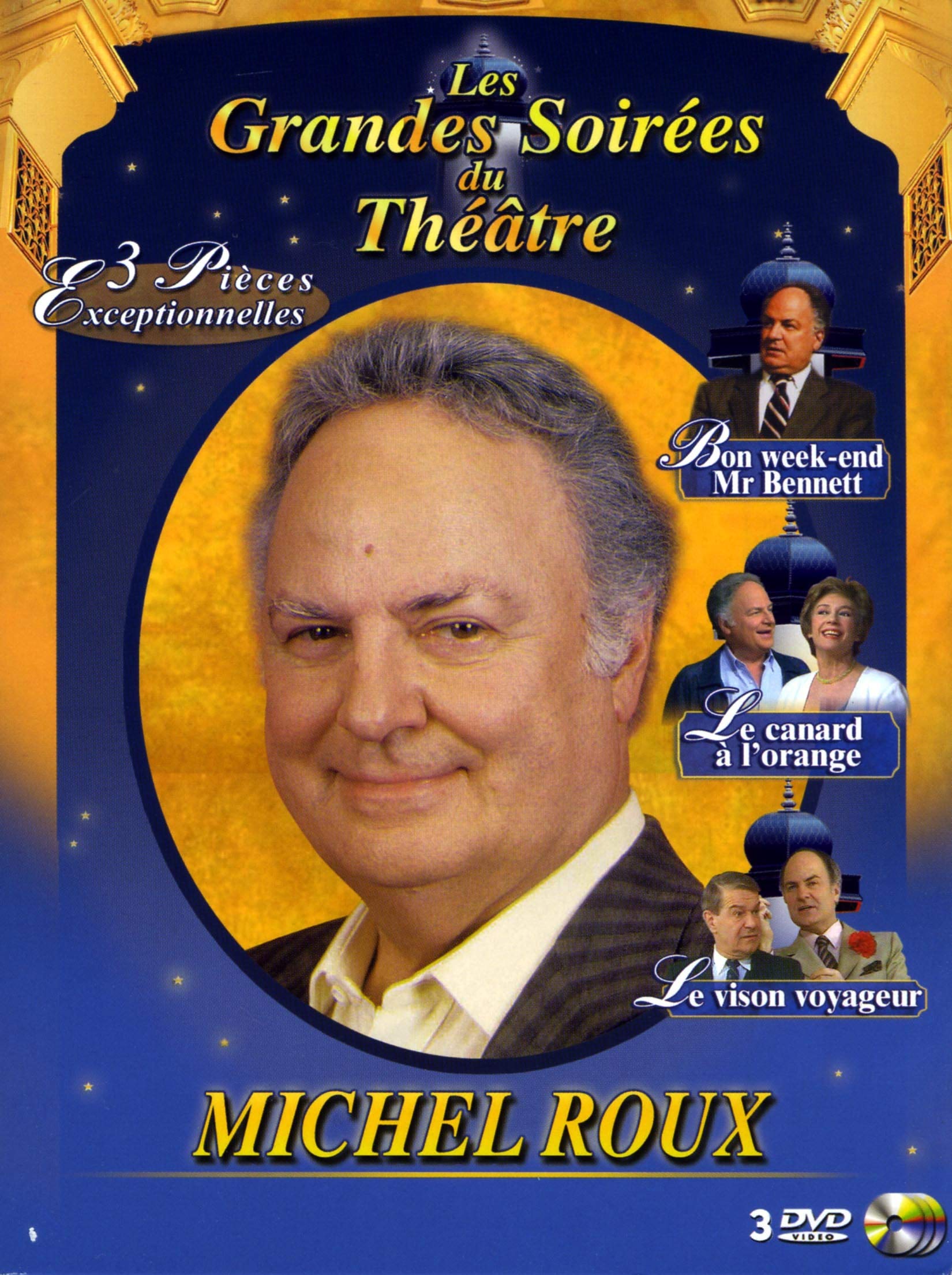 Coffret michel roux : le canard a l'orange ; le vison voyageur ; bon week-end mr bennett Films