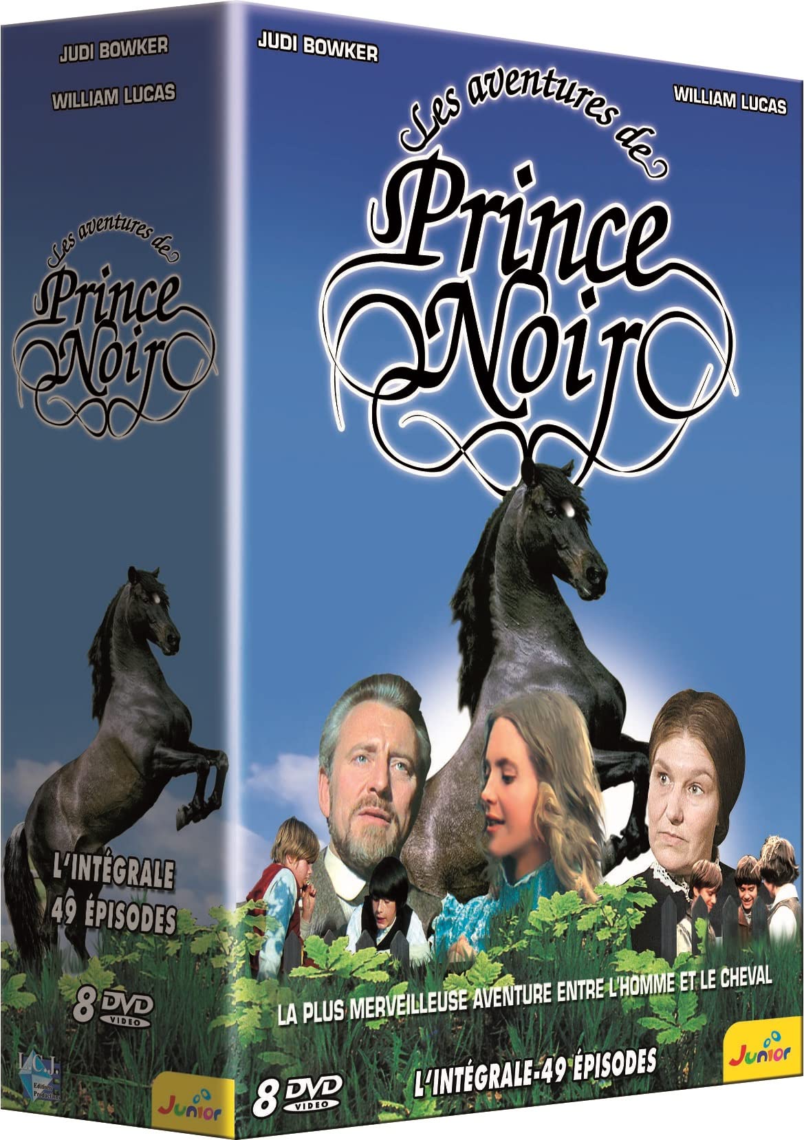 les aventures de Prince Noir - Coffret intégrale 8 DVD Box sets