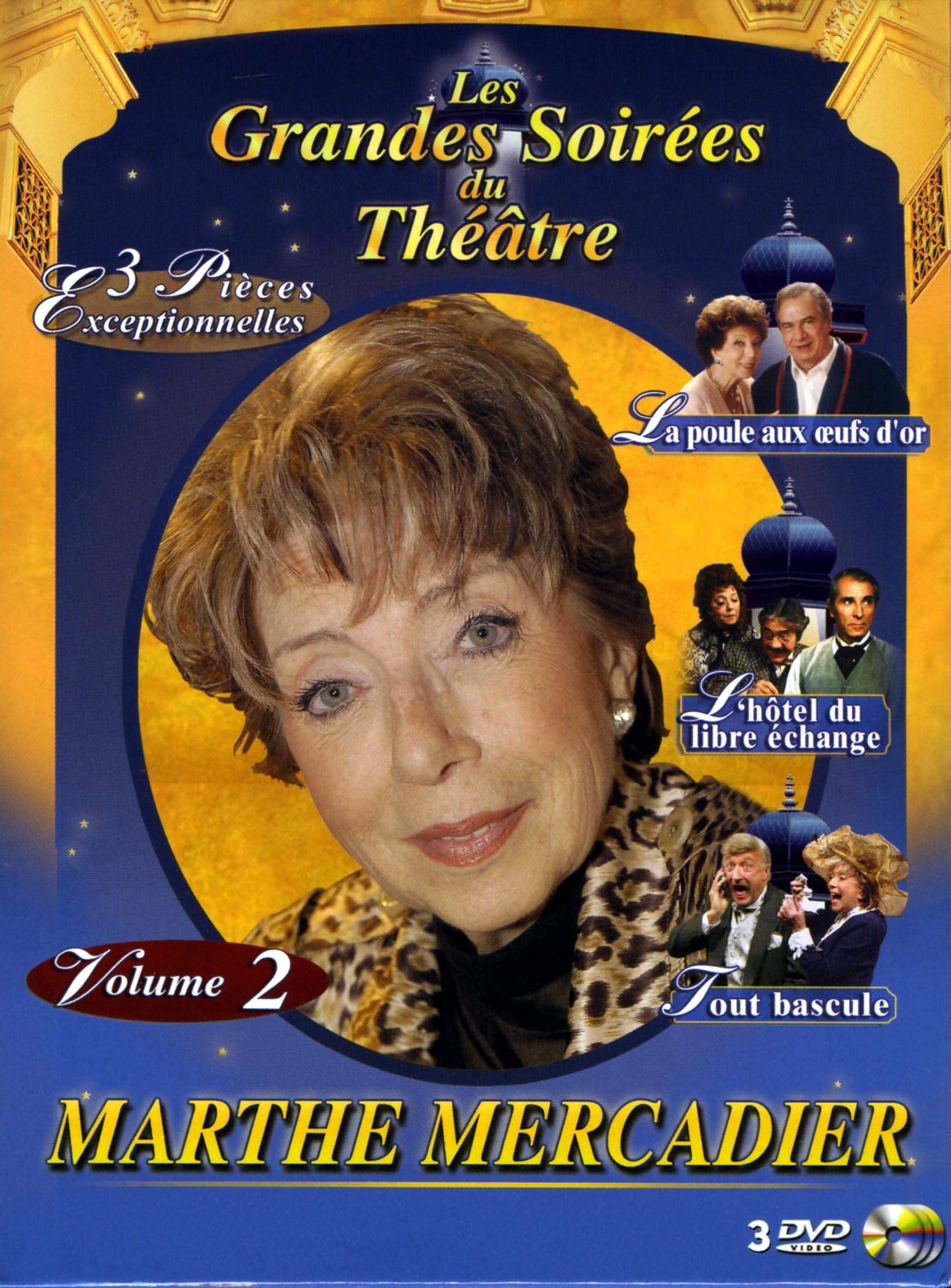 Coffret marthe mercadier, vol. 2 : la poule aux oeufs d'or ; l'hôtel du libre-échange ; tout bascule Films
