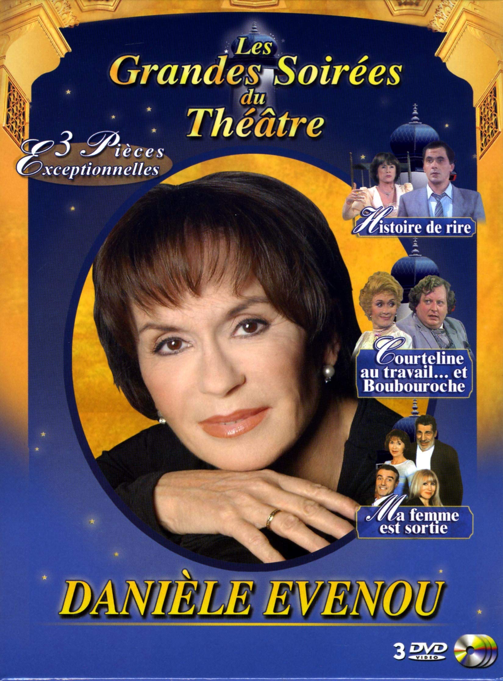 Coffret danièle evenou : histoire de rire ; courteline au travail ; ma femme est sortie Movies