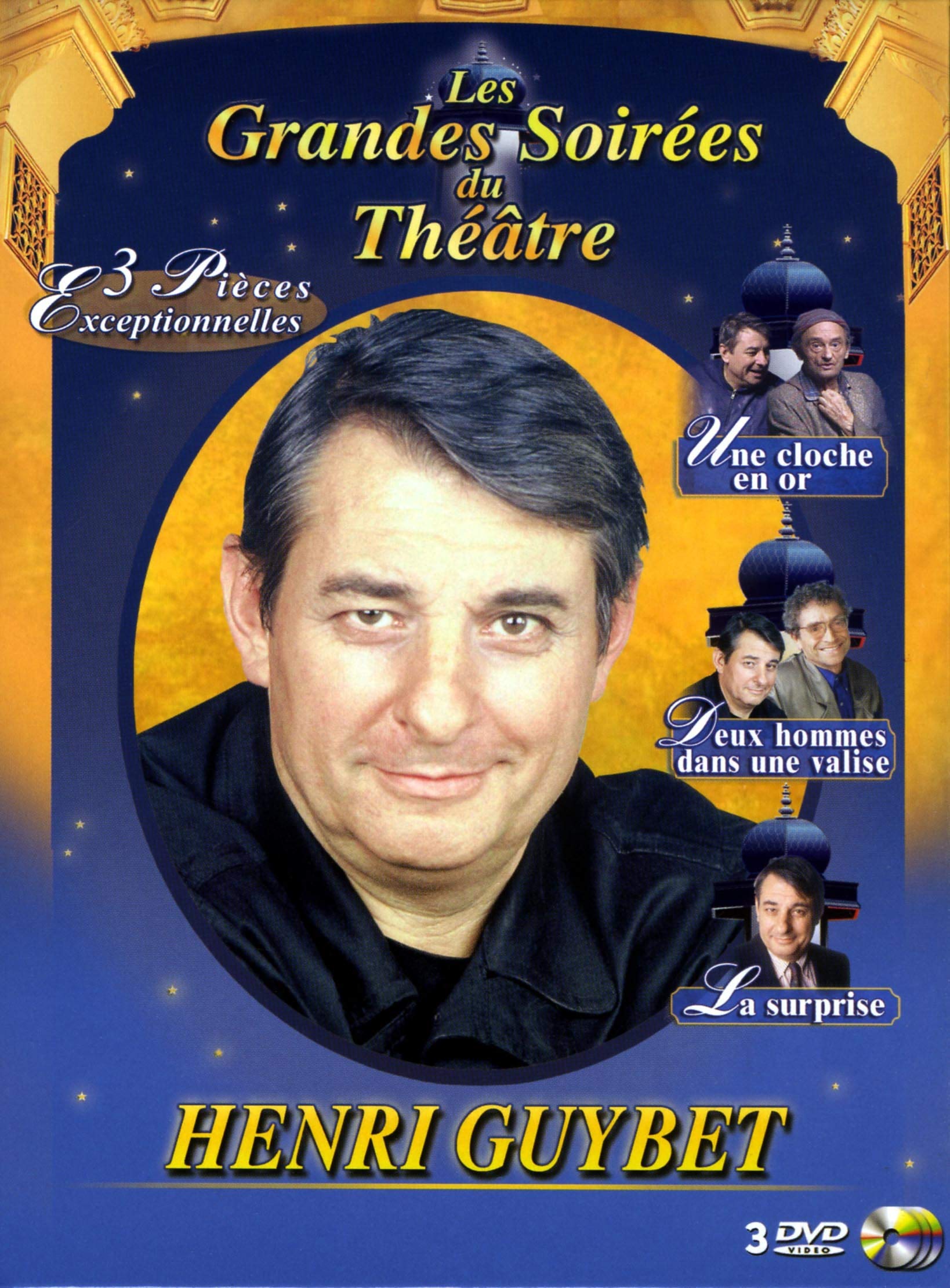 Coffret henri guybet : une cloche en or ; deux hommes dans une valise ; la surprise Movies