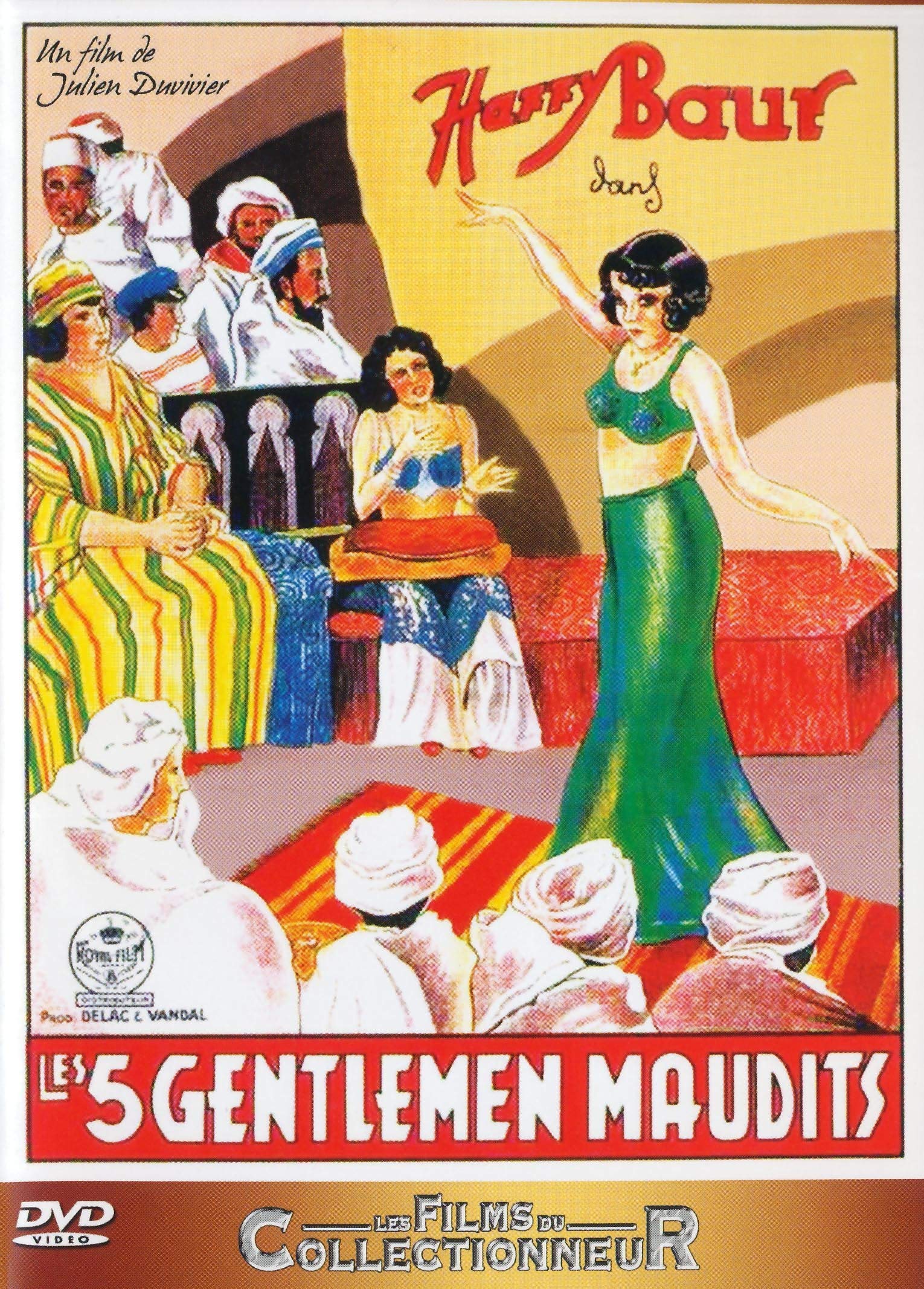 Les cinq gentlemen maudits Films