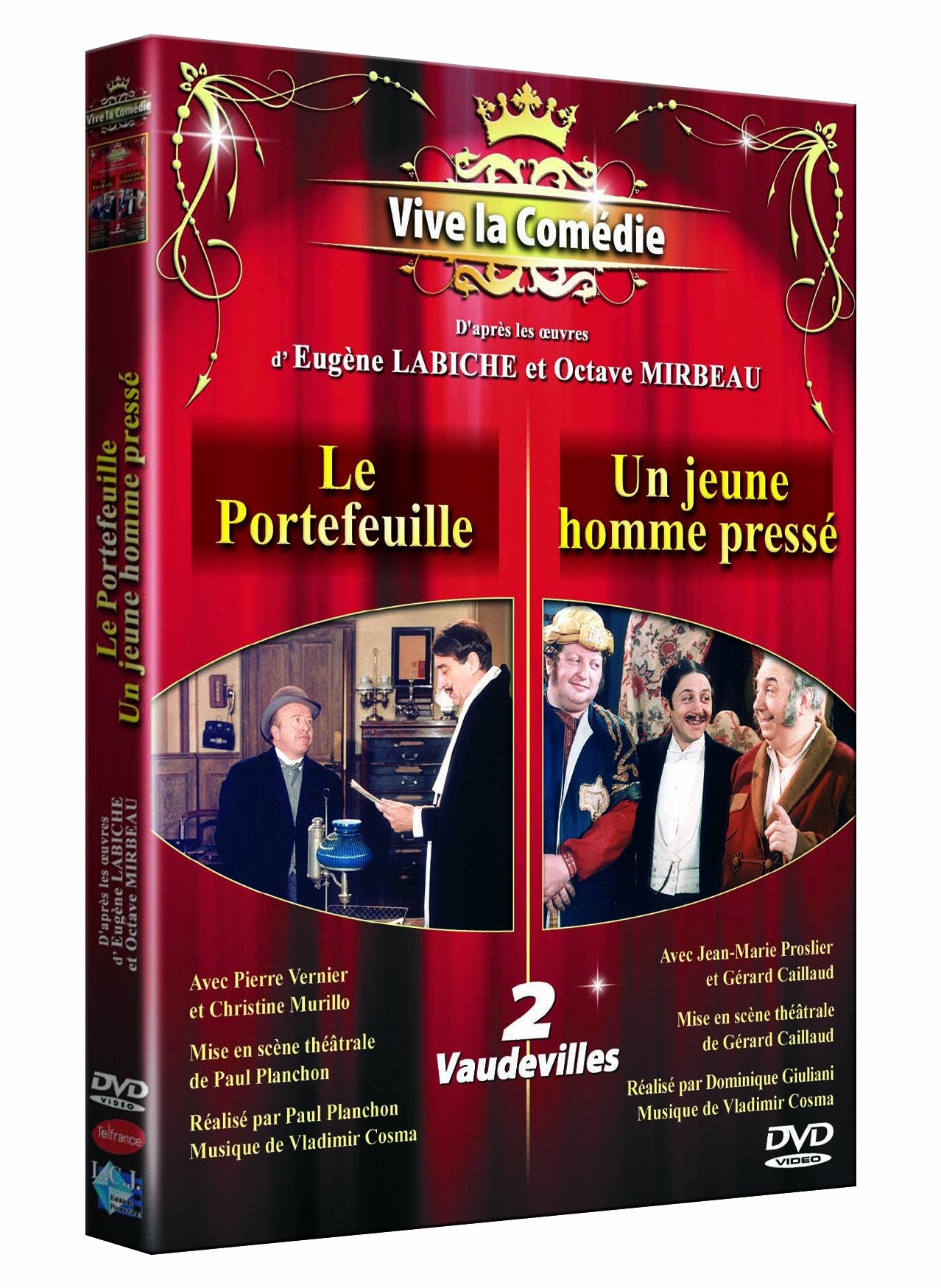 Le portefeuille ; le jeune homme pressé Movies