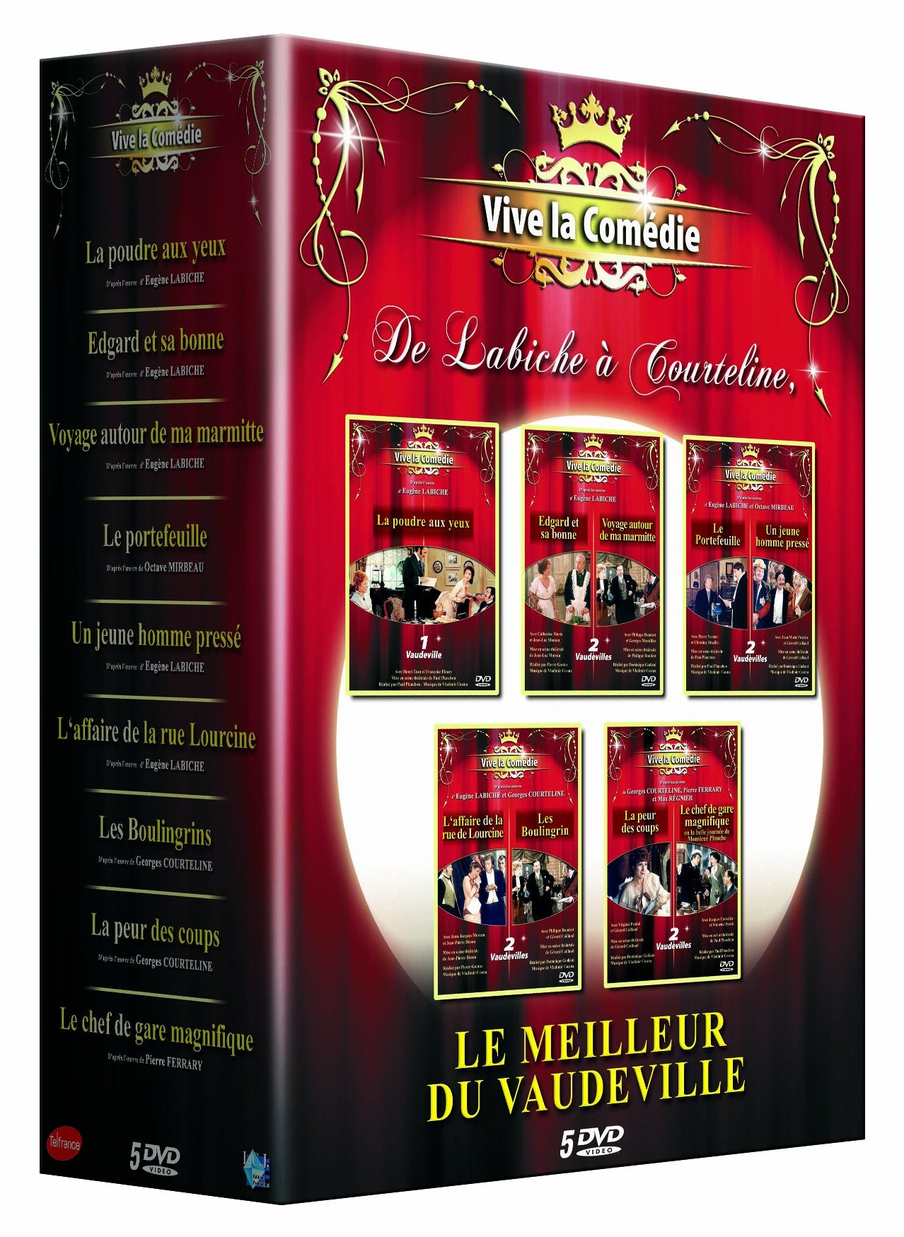 Vive la comédie-Vo. 1 dvd