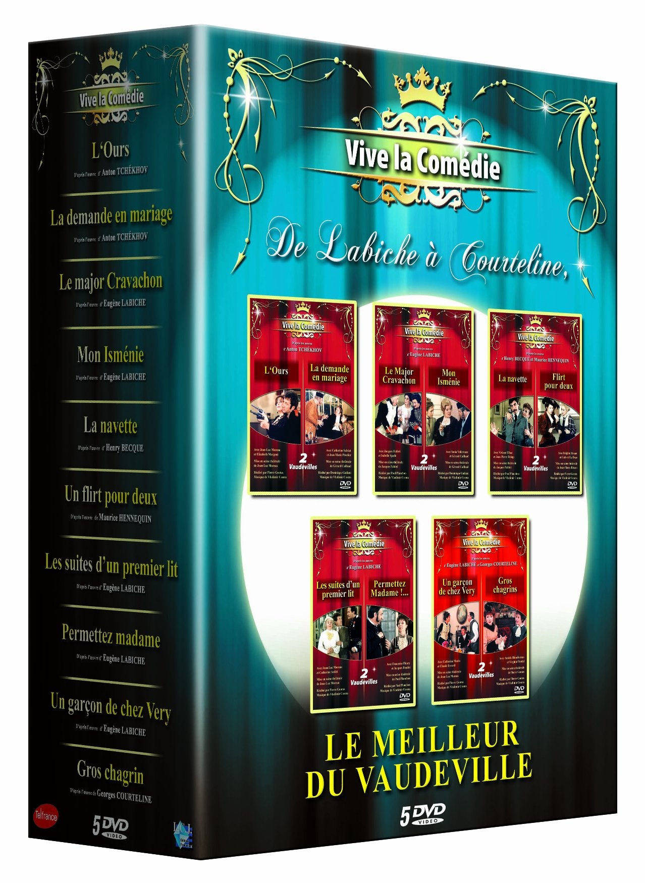 Vive la comédie-Vo. 2 dvd
