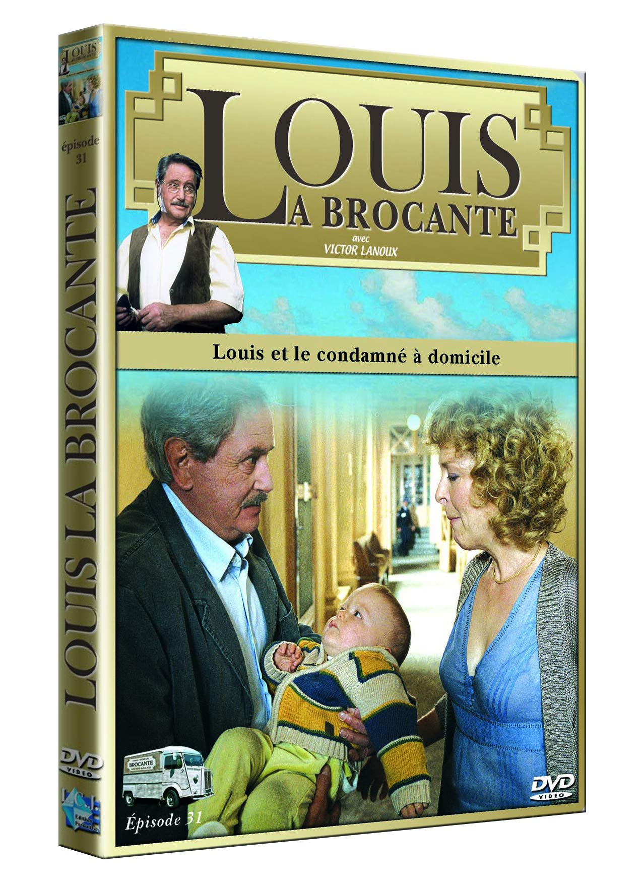 brocante, épisode 31 : Louis et Le condamné à Domicile dvd
