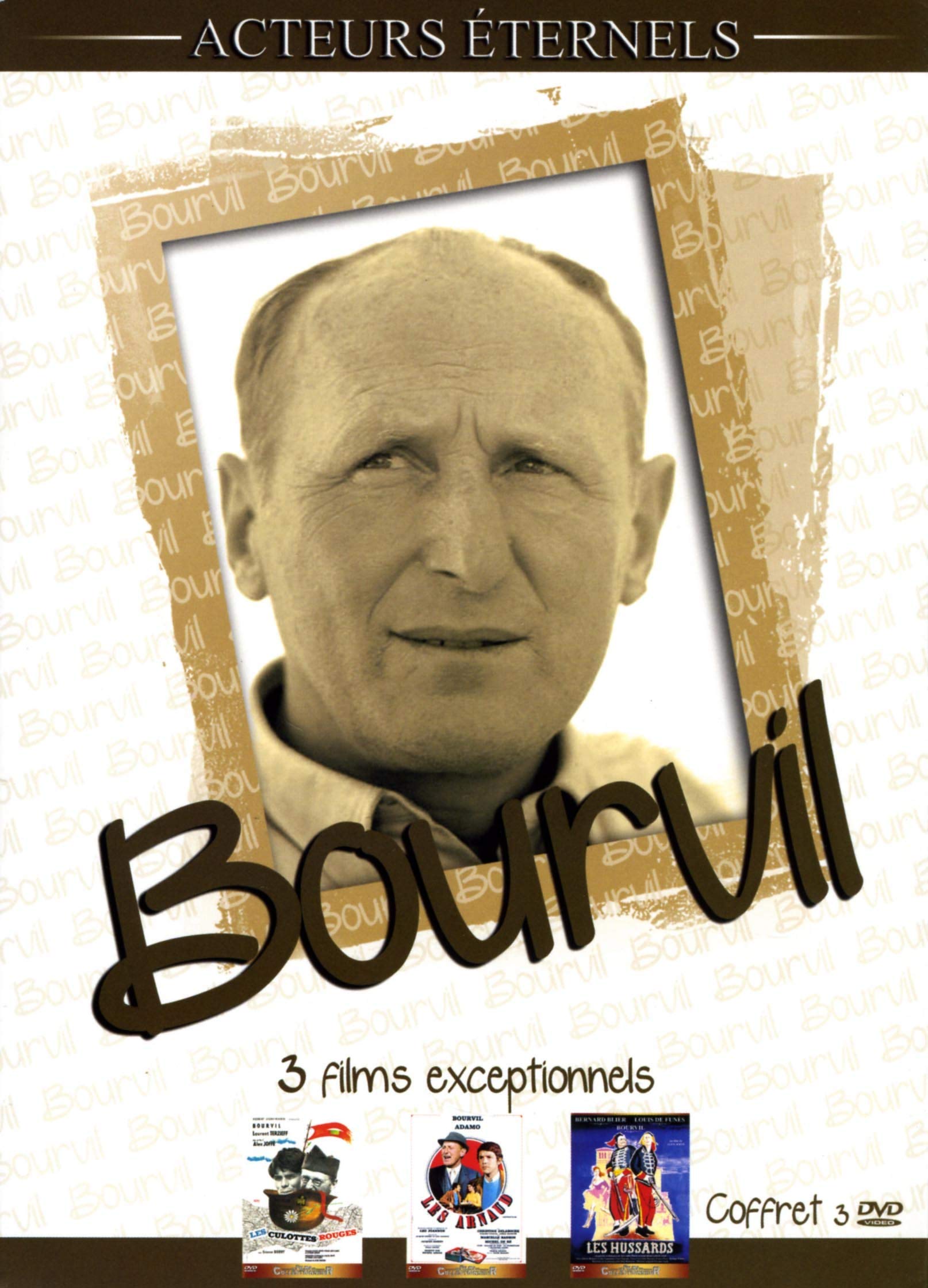 Coffret bourvil, vol. 3 : Les hussard Les Culottes Rouges Les Arnaud dvd