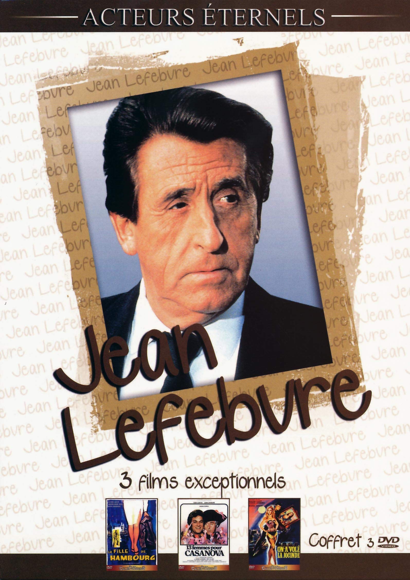 Coffret jean lefebvre : la fille de hambourg;on a volé la joconde;13 femmes pour casanova Movies