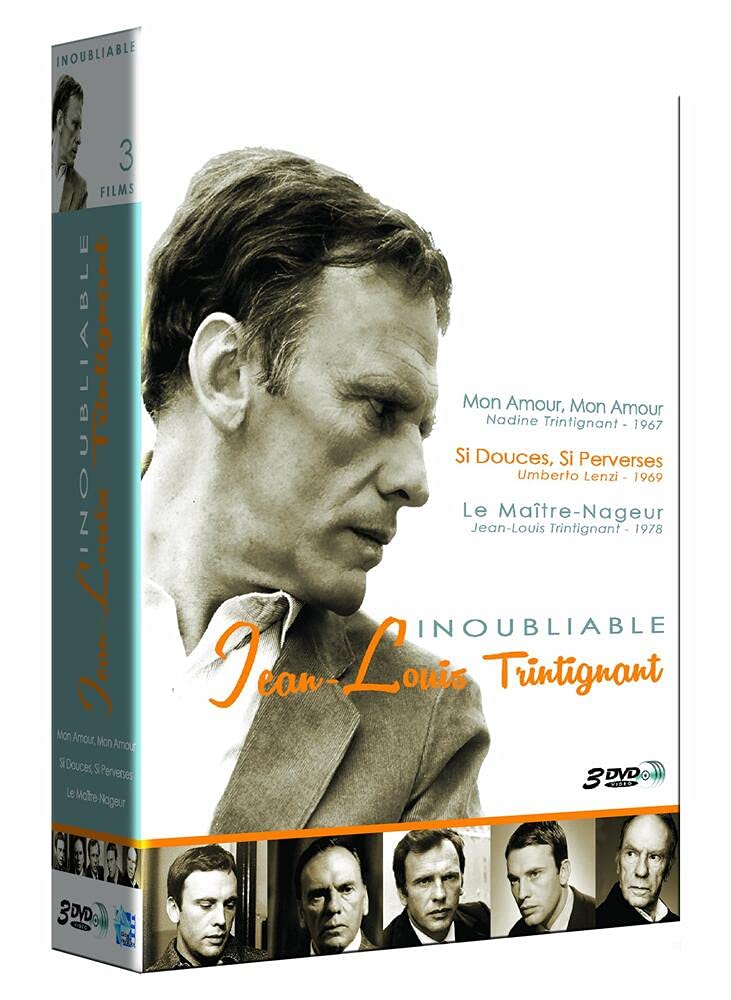 Inoubliable Jean Louis Trintignant, Amour Douces, si perverses + Le maître Nageur dvd