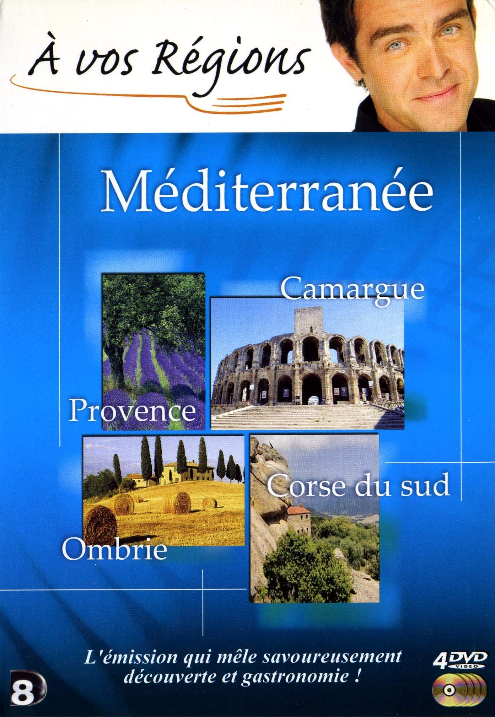 A Vos régions-Méditerranée : Camargue, Provence, Corse du sud, Ombrie dvd