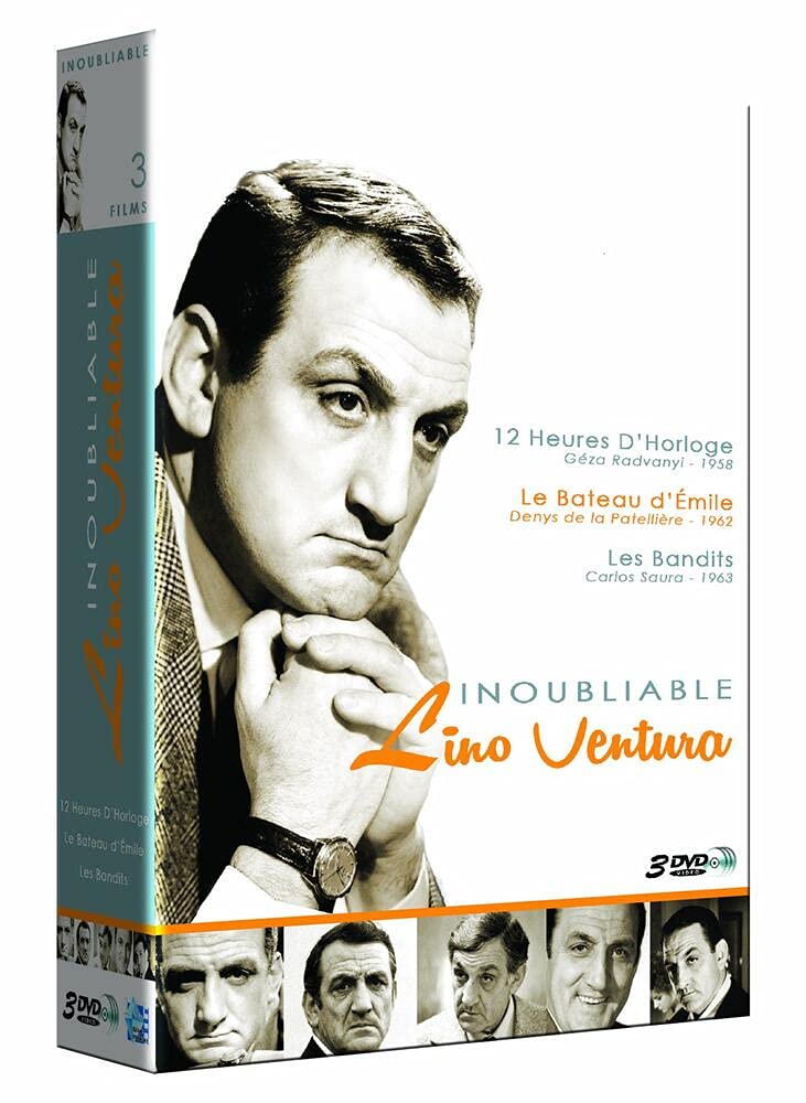 Inoubliable Lino Ventura : 12 heures d'horloge + Le bateau d'Emile + Les bandits Movies