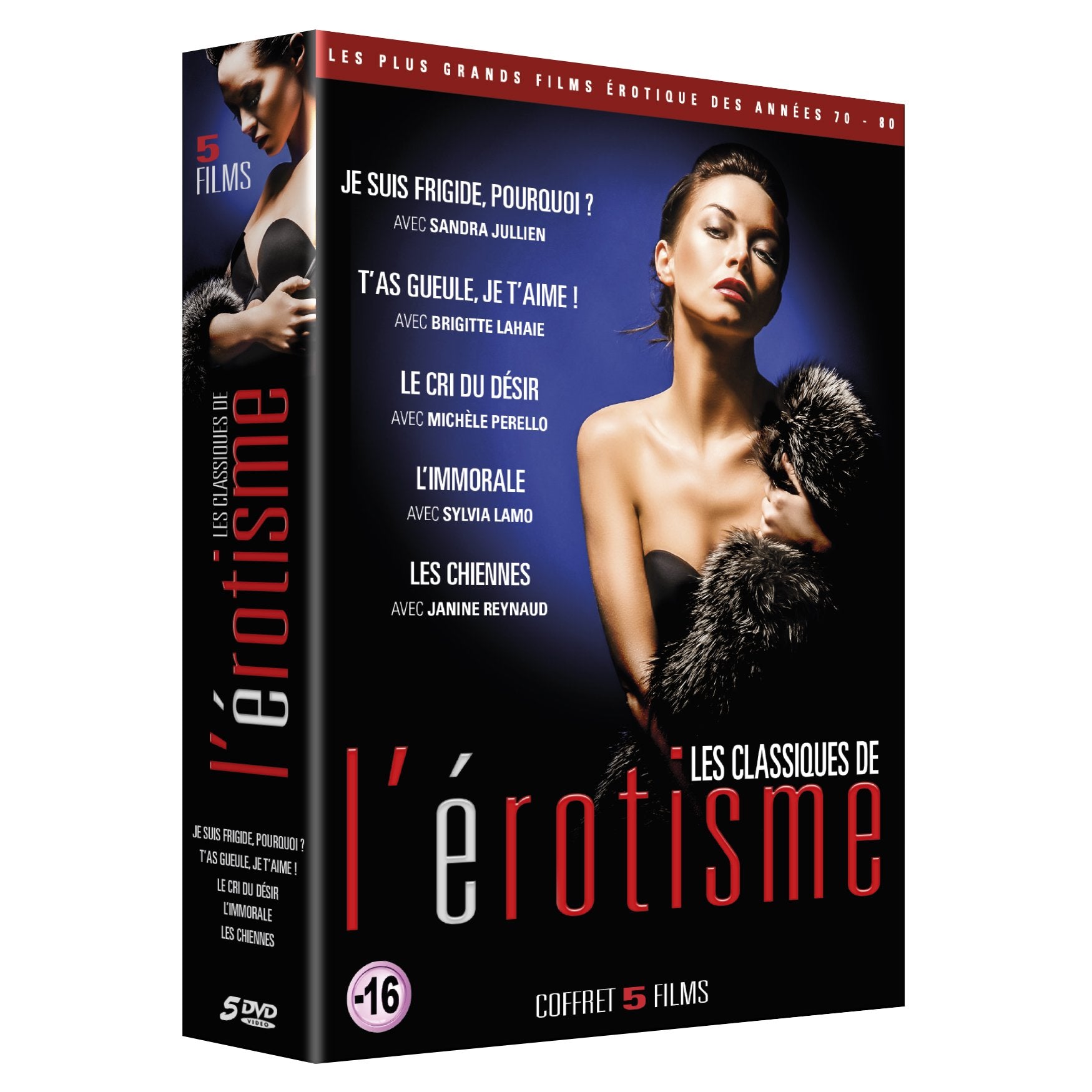 Classiques de l'érotisme : Je suis frigide, pourquoi ? + Ta gueule, je t'aime ! + Le cri du désir + L'immorale + Les chiennes Movies