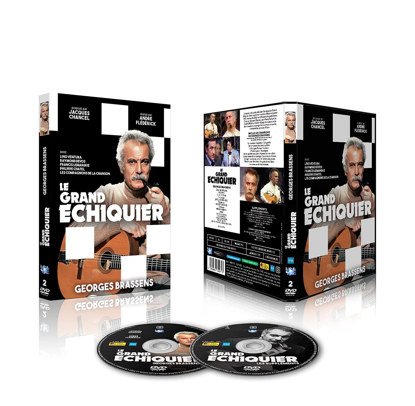 Le Grand échiquier : Georges Brassens dvd