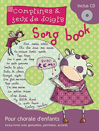 Remi songbook comptines et jeux doigts pvg + CD Books