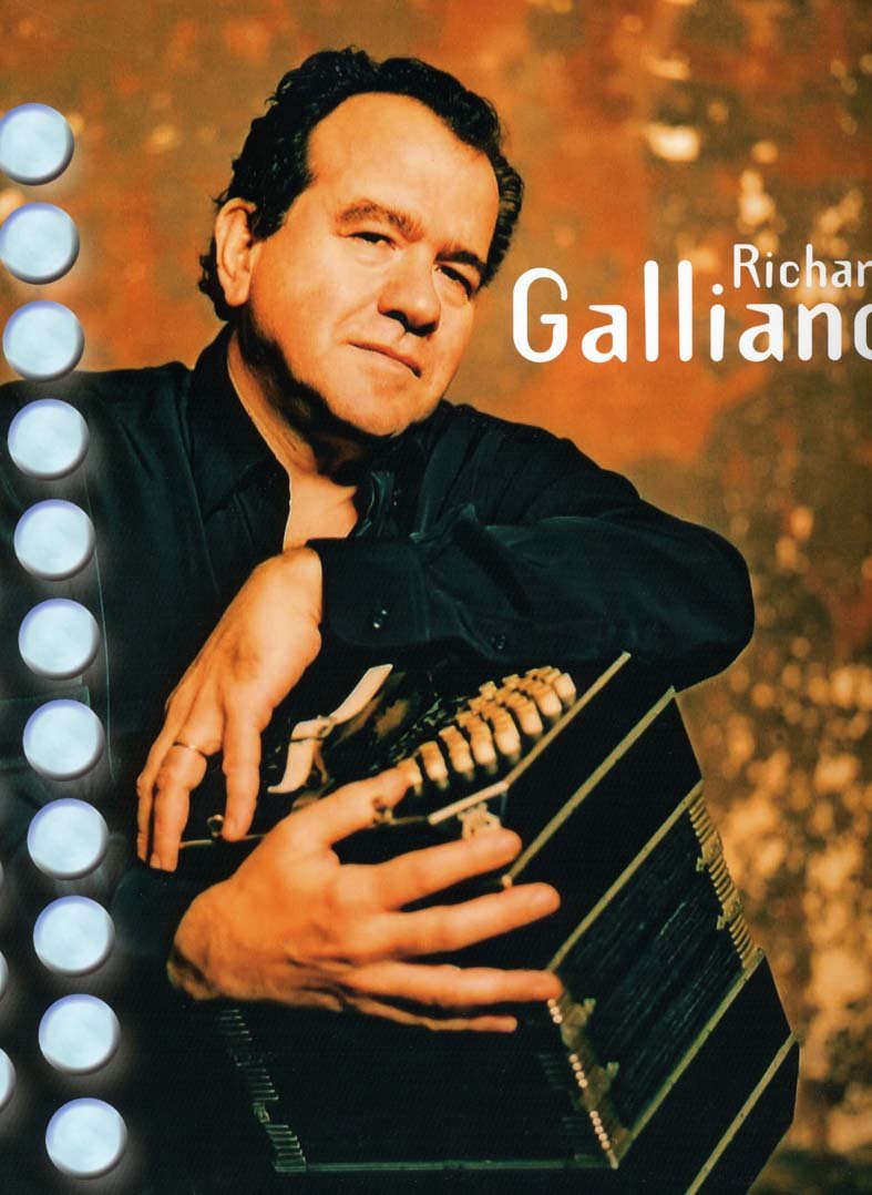 Richard Galliano Best Of Accordion Acdn Book Sheet Music