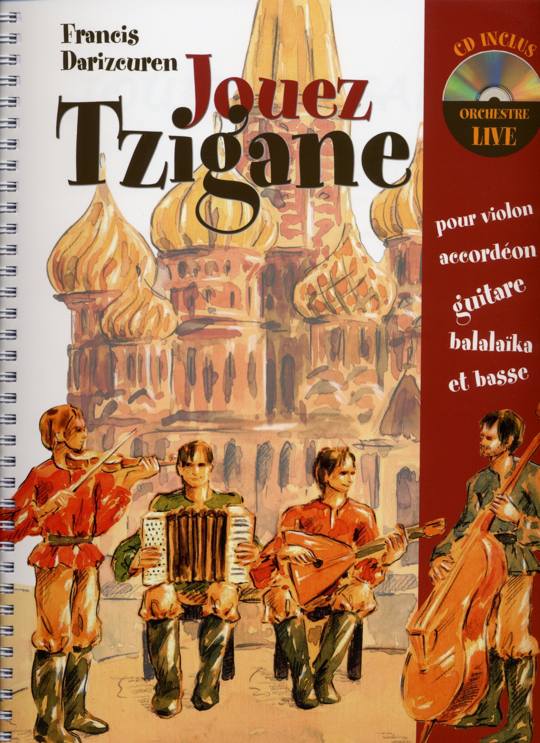 Jouez Tzigane Score CD Sheet Music