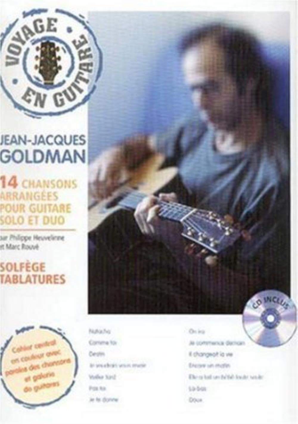 Jean-Jacques Goldman : 14 chansons arrangées pour guitare solo et duo (CD inclus) Hobbies & Crafts