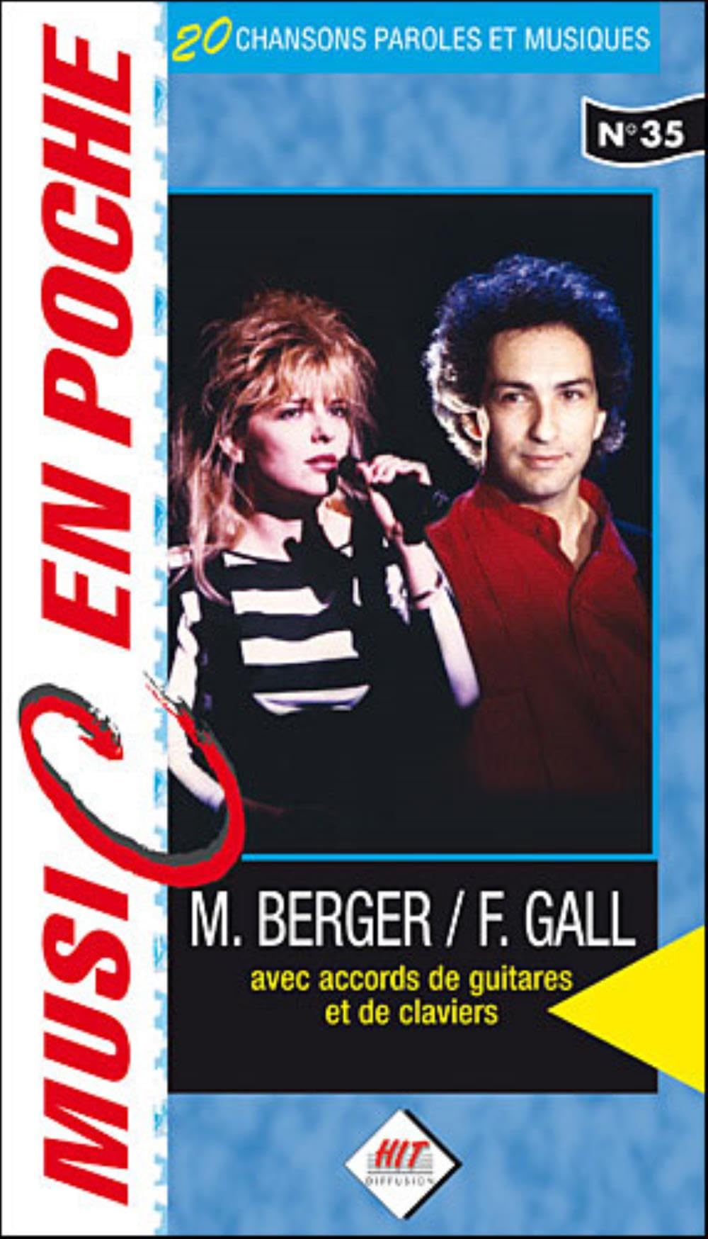 Berger / Gall : Music en poche, N° 35 : Hit Diffusion Sheet Music