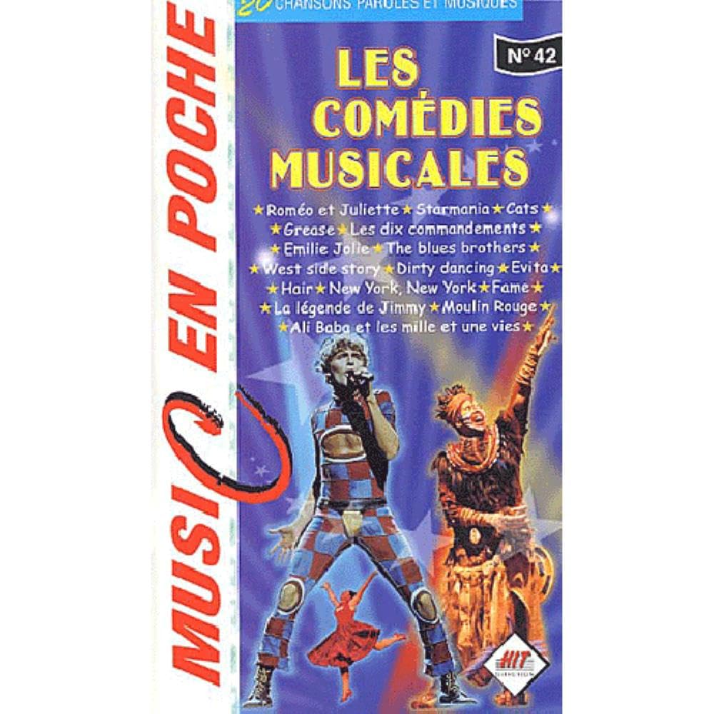 Les comedies musicales: 20 chansons, paroles et musiques Sheet Music