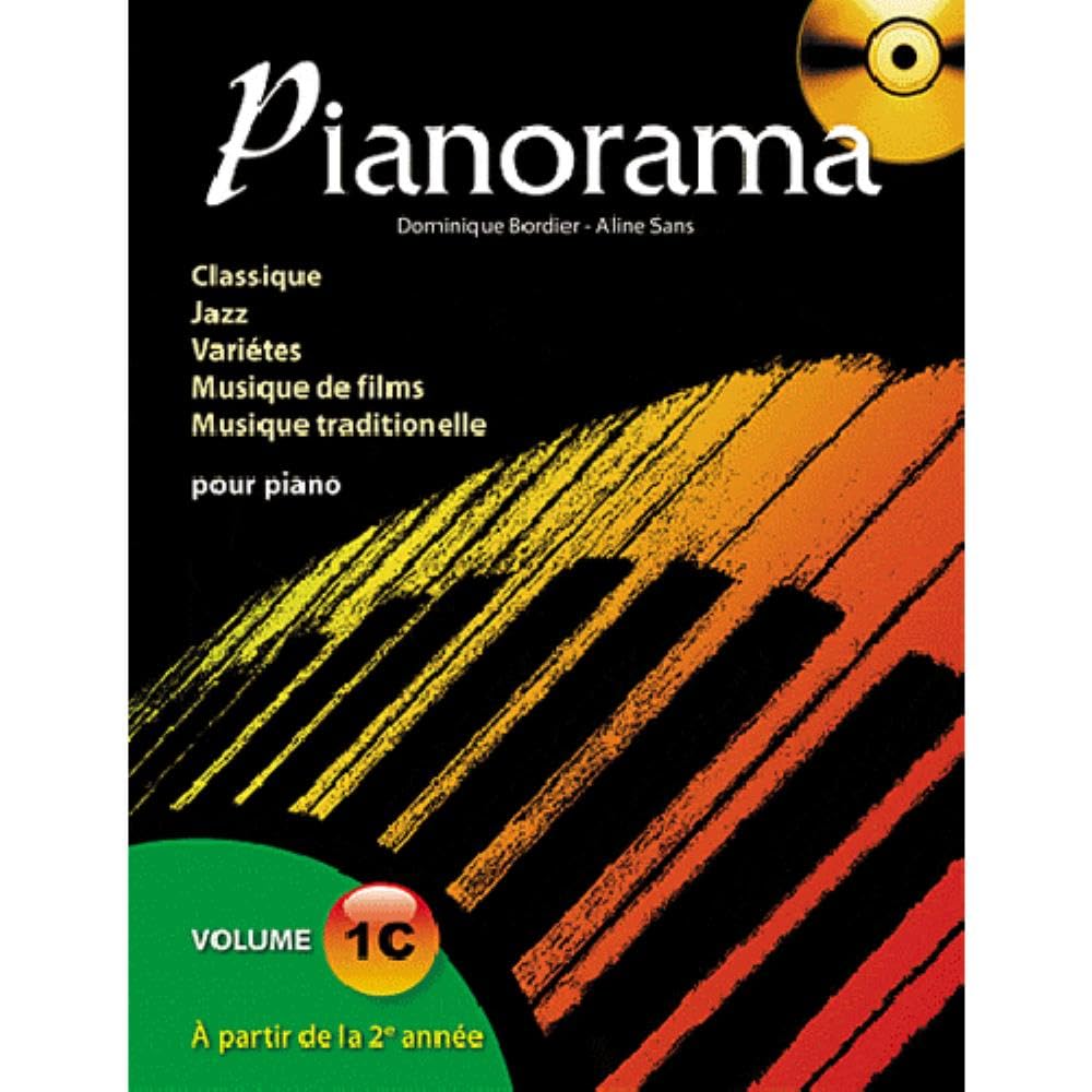 Pianorama 1c: Volume 1C, A partir de la 2e année Sheet Music