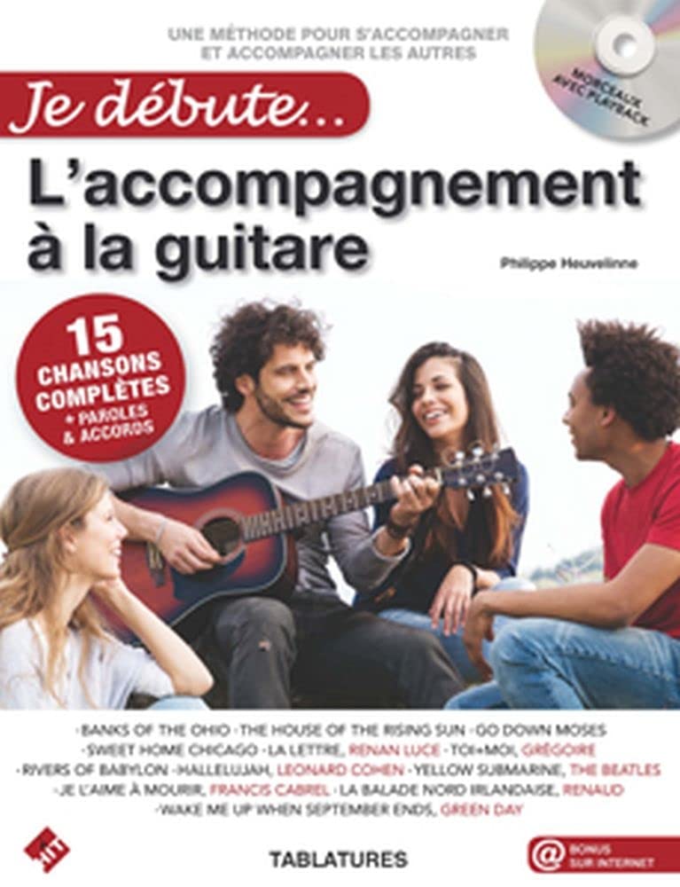 Je débute l'accompagnement à la guitare + CD book