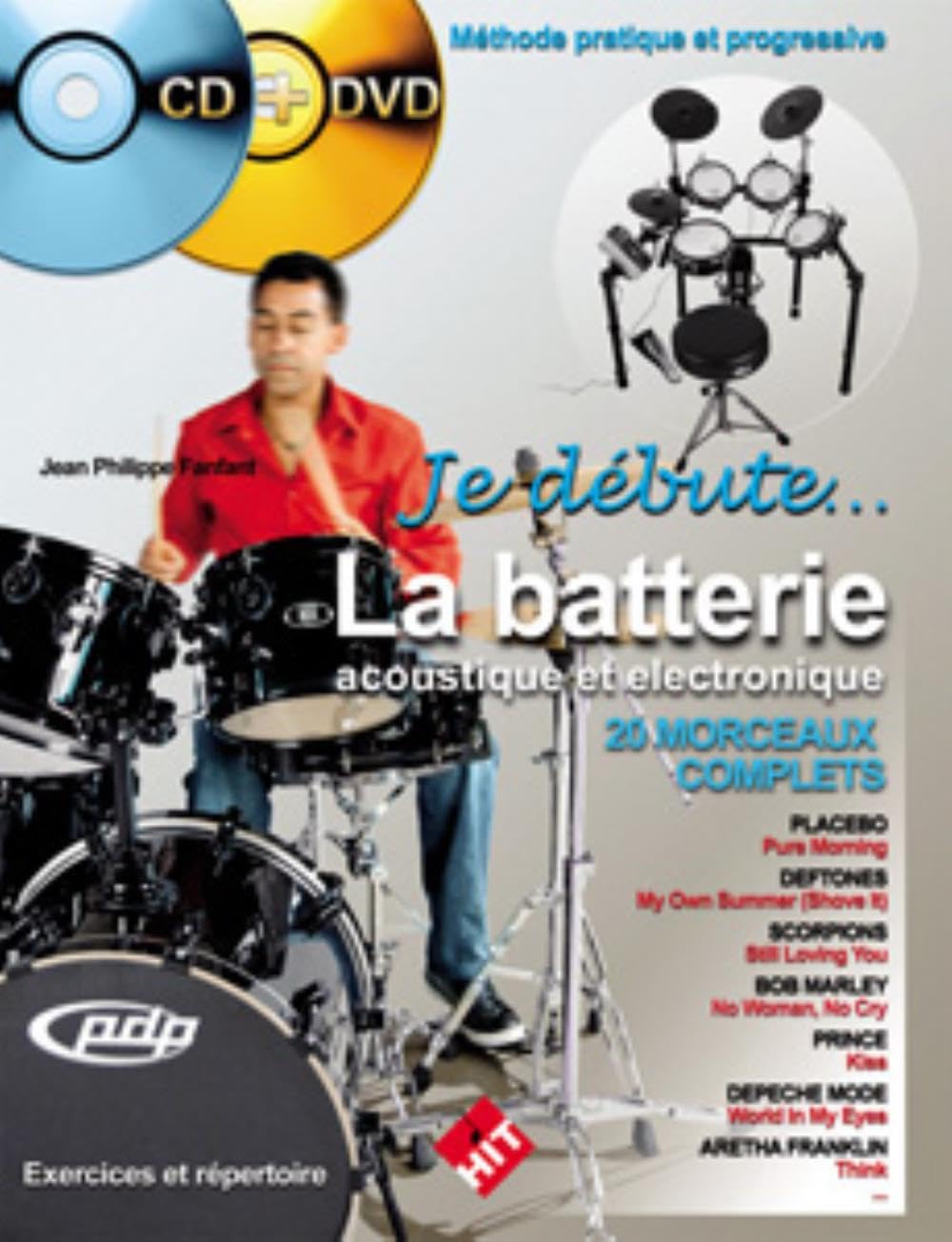 Je Debute la Batterie CD et DVD Sheet Music