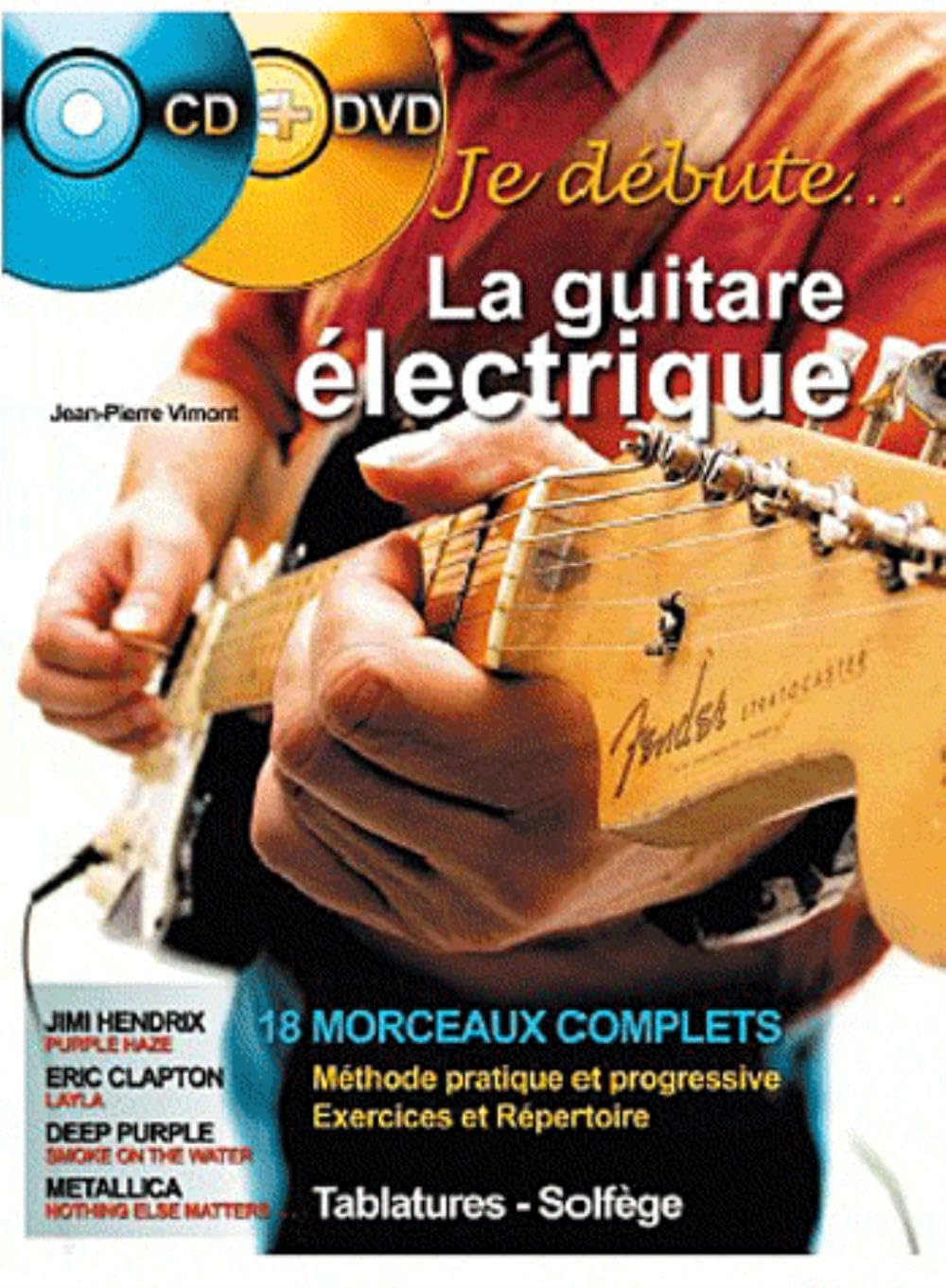 Je découvre la guitare electrique CD+DVD book