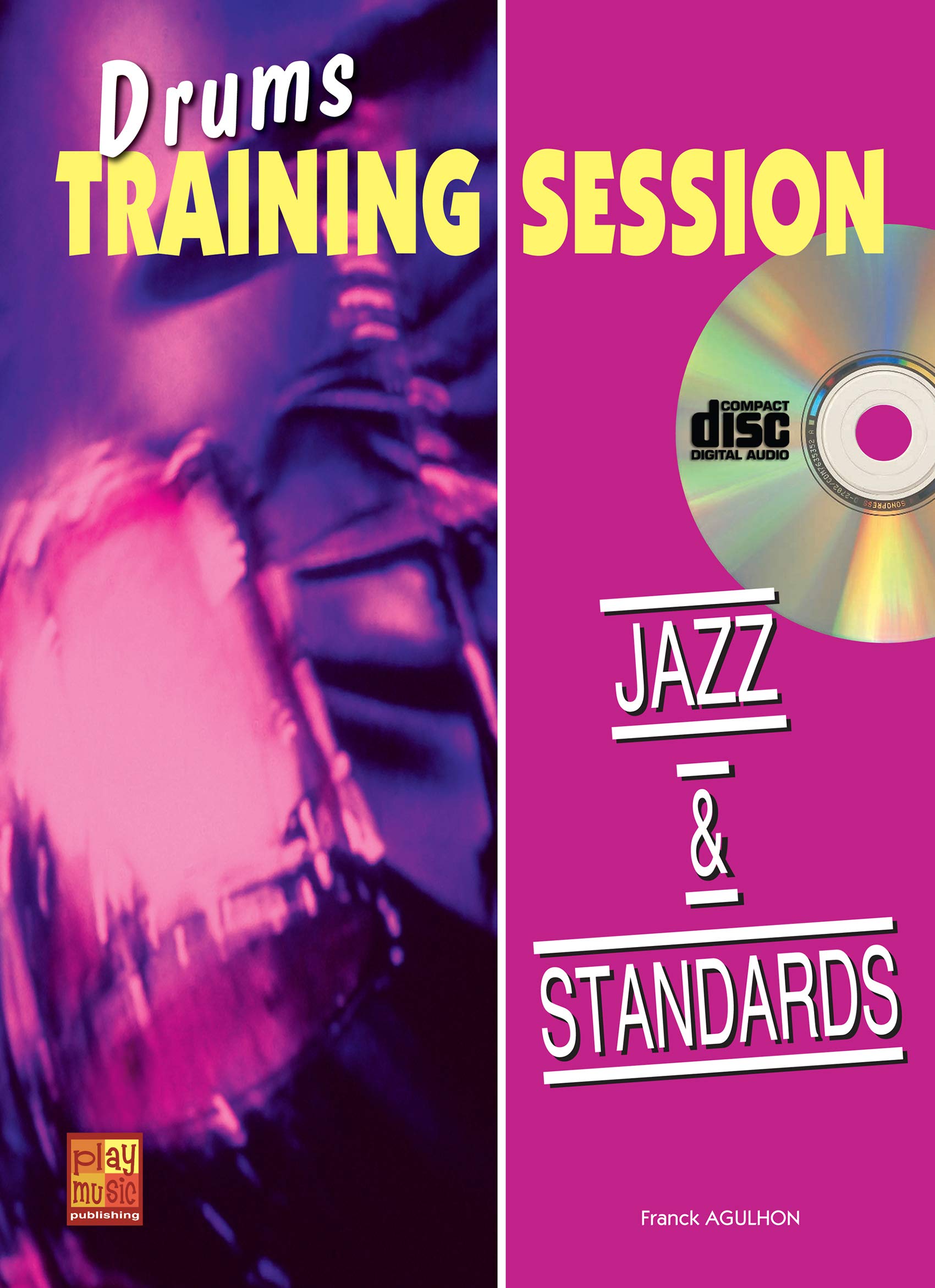 Batterie training session - Jazz & Standards (1 Livre + 1 CD) book