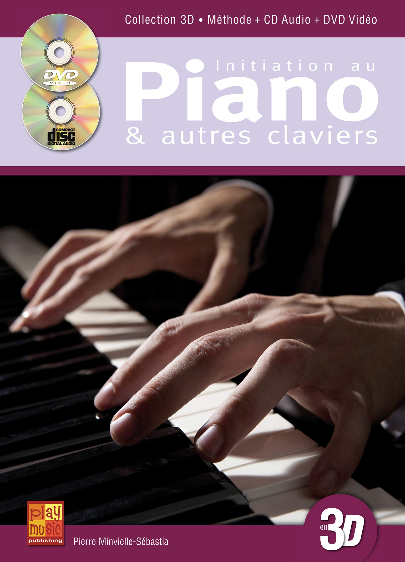 Piano Autres Clavier 3D. Comprend CD + DVD Sheet Music