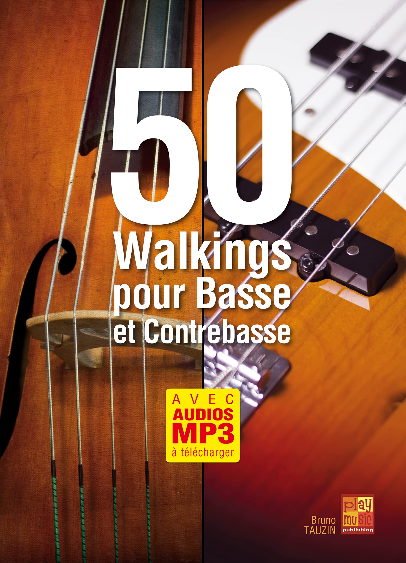 50 walkings pour basse et contrebasse book