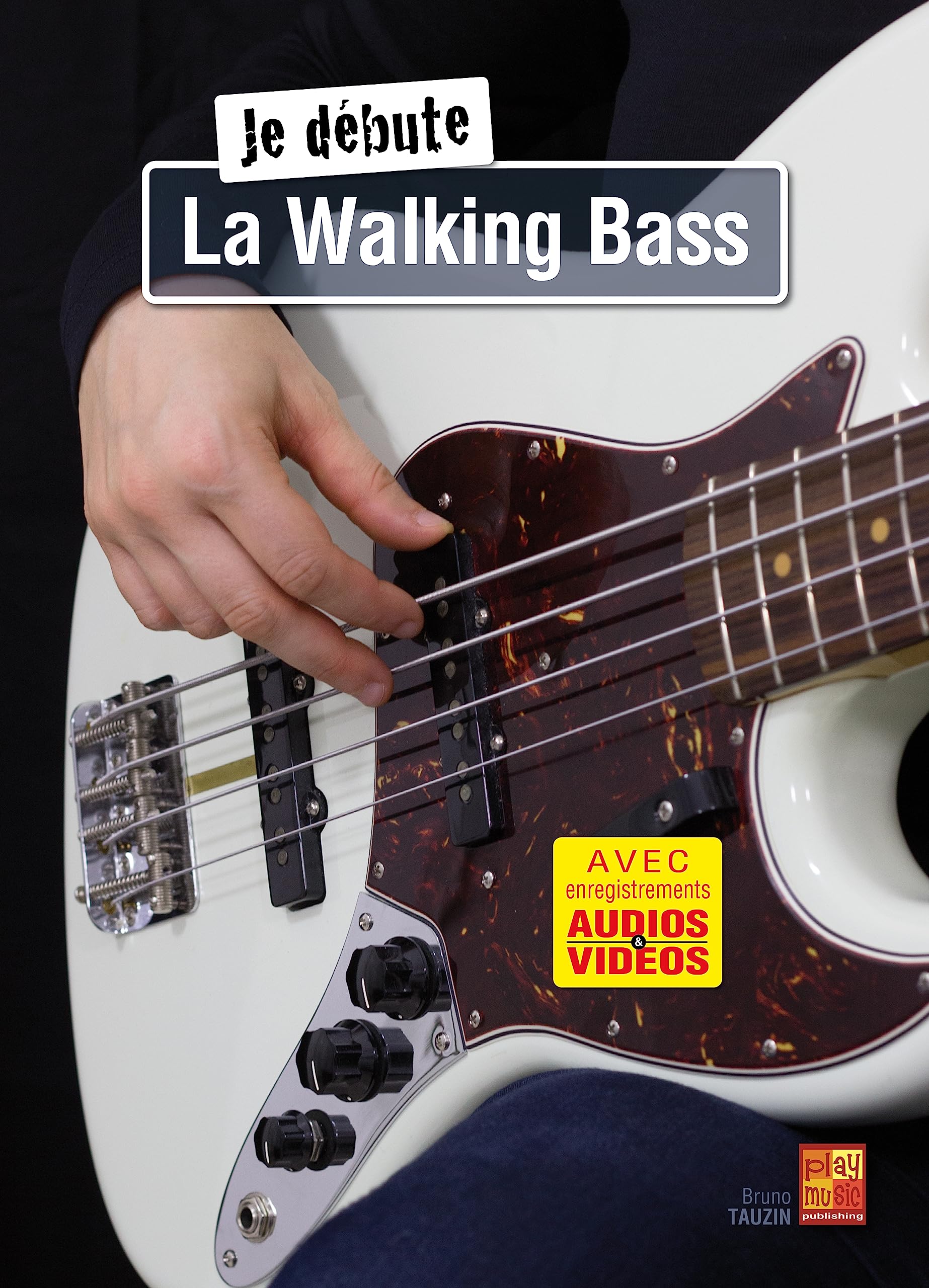 Je débute la walking bass (Livre grand format avec enregistrements audios et vidéos à télécharger) book