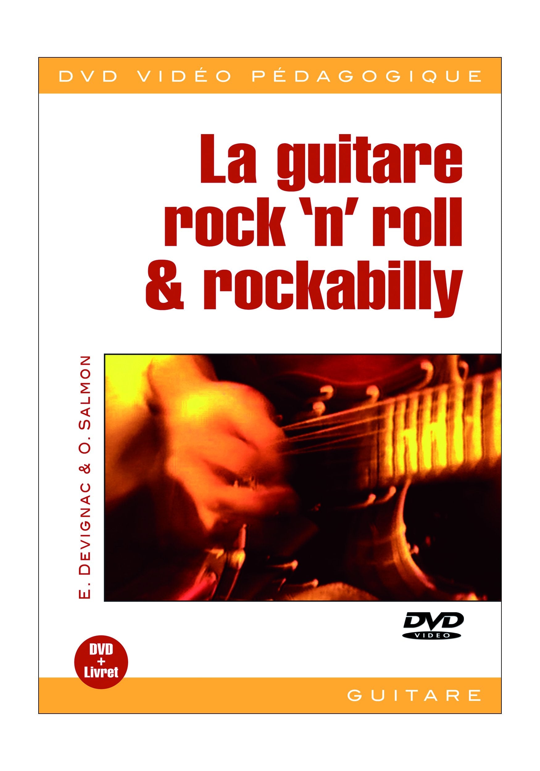 PLAY MUSIC FRANCIA - Guitare-méthodes - Salmon O./Devignac E. - Guitare Rock'N'R dvd