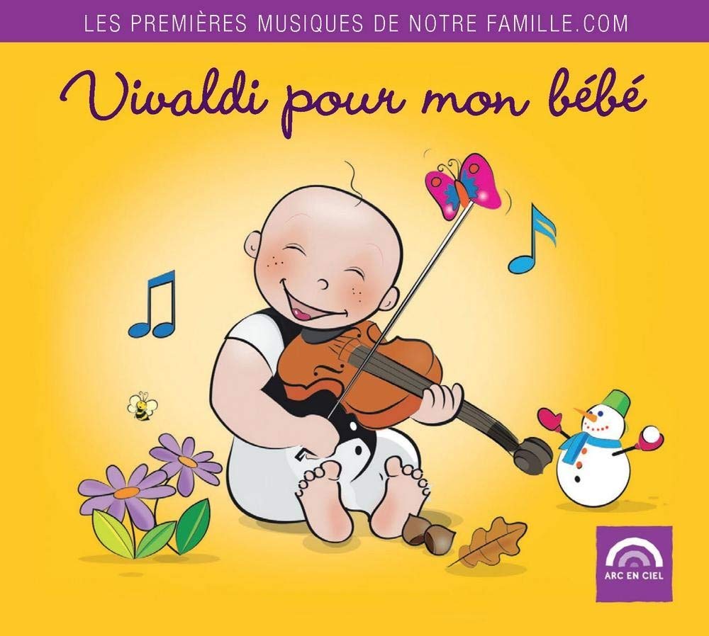Vivaldi pour mon bébé cd