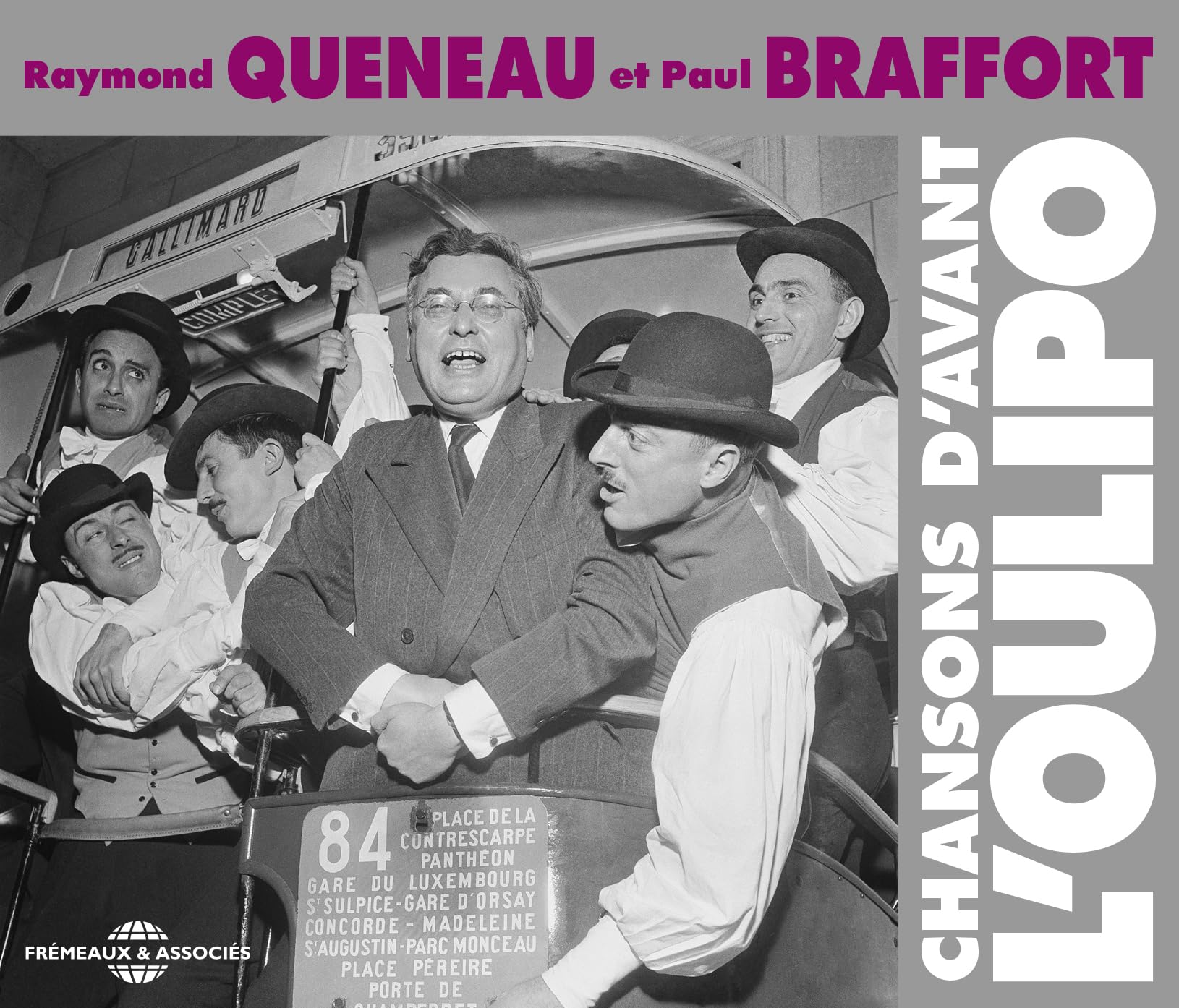 Chansons d'Avant l'Oulipo cd