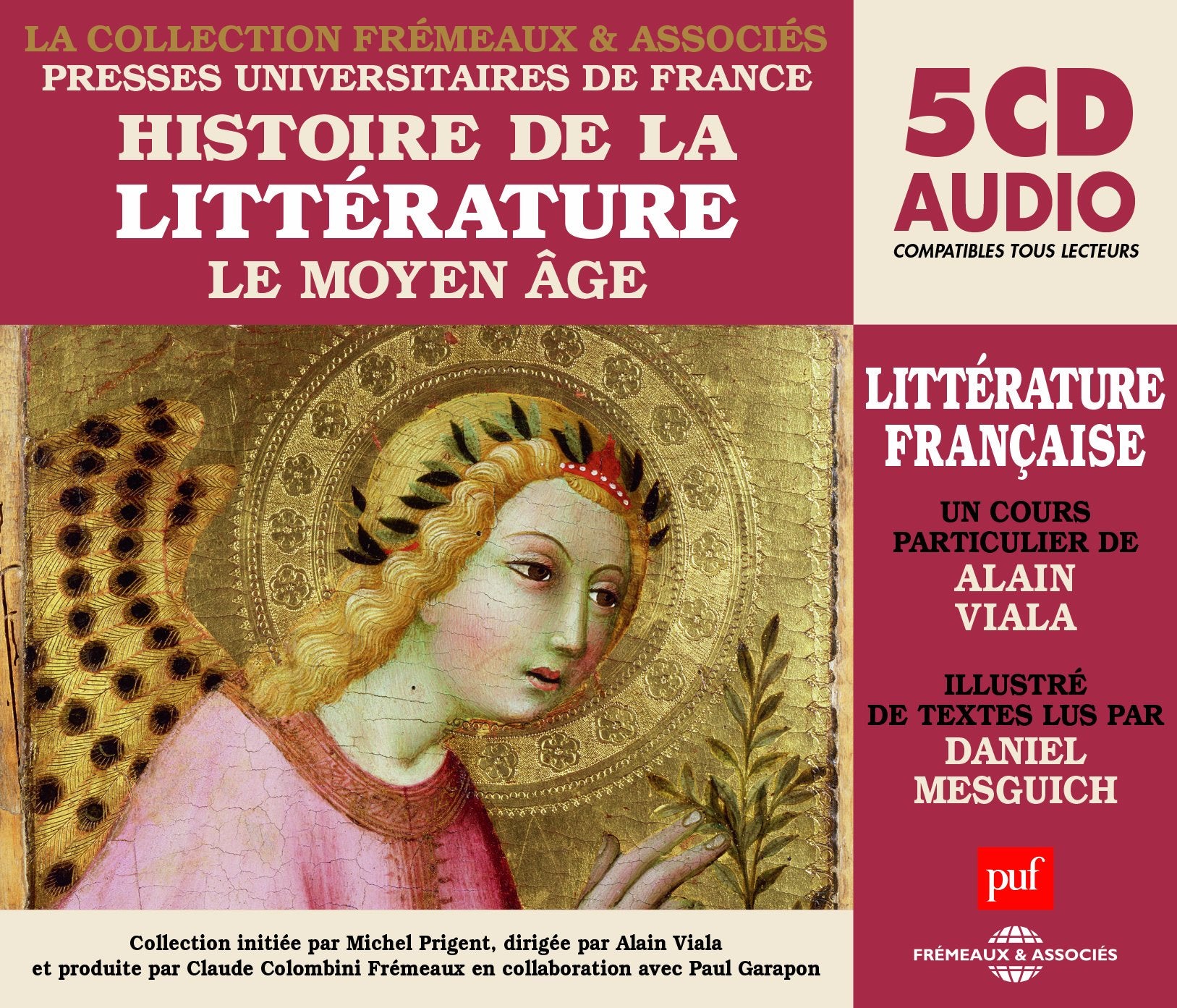 Le Moyen Âge - Un cours particulier de Alain Viala Illustré cd