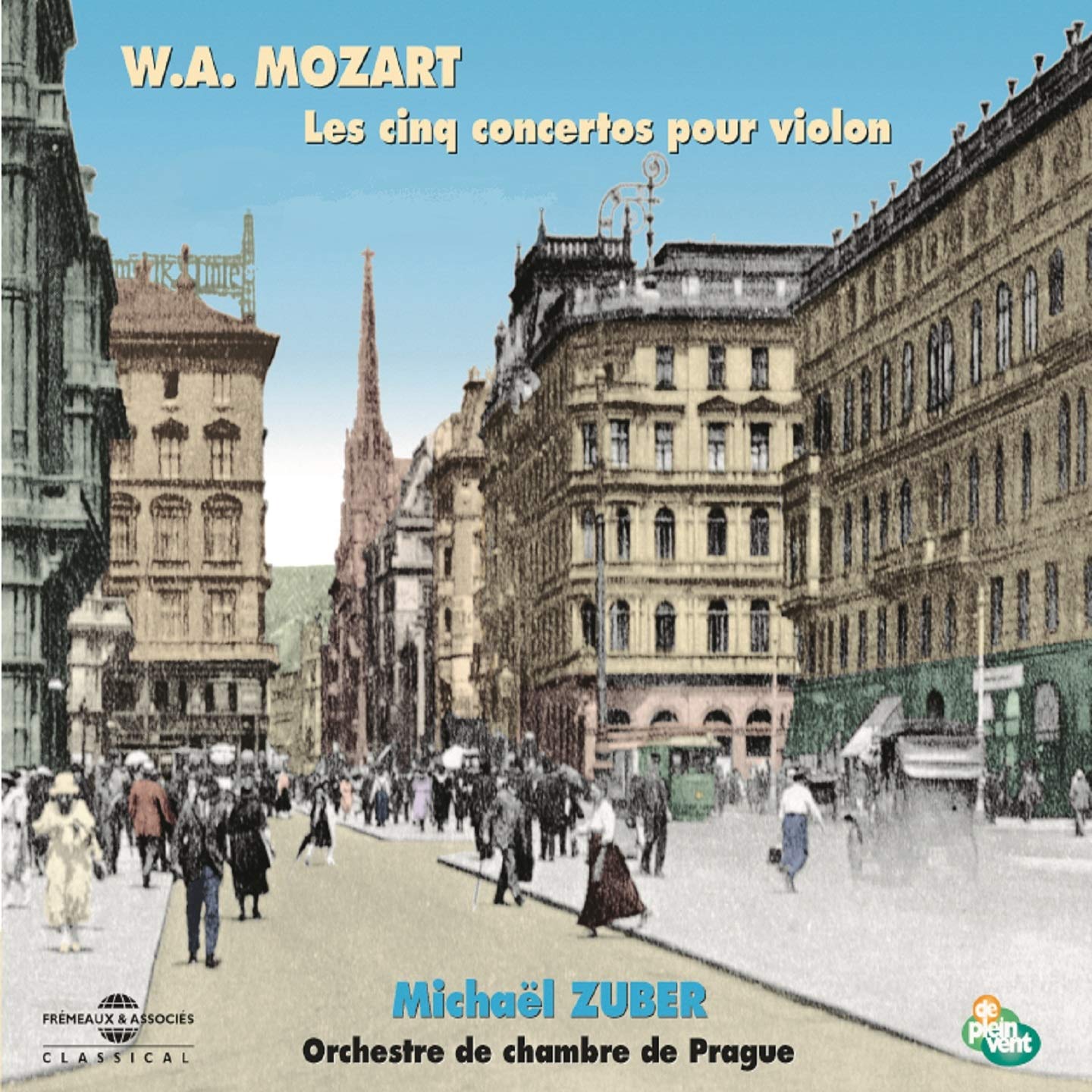 Wa Mozart les Cinq Concertos pour Violon Classical