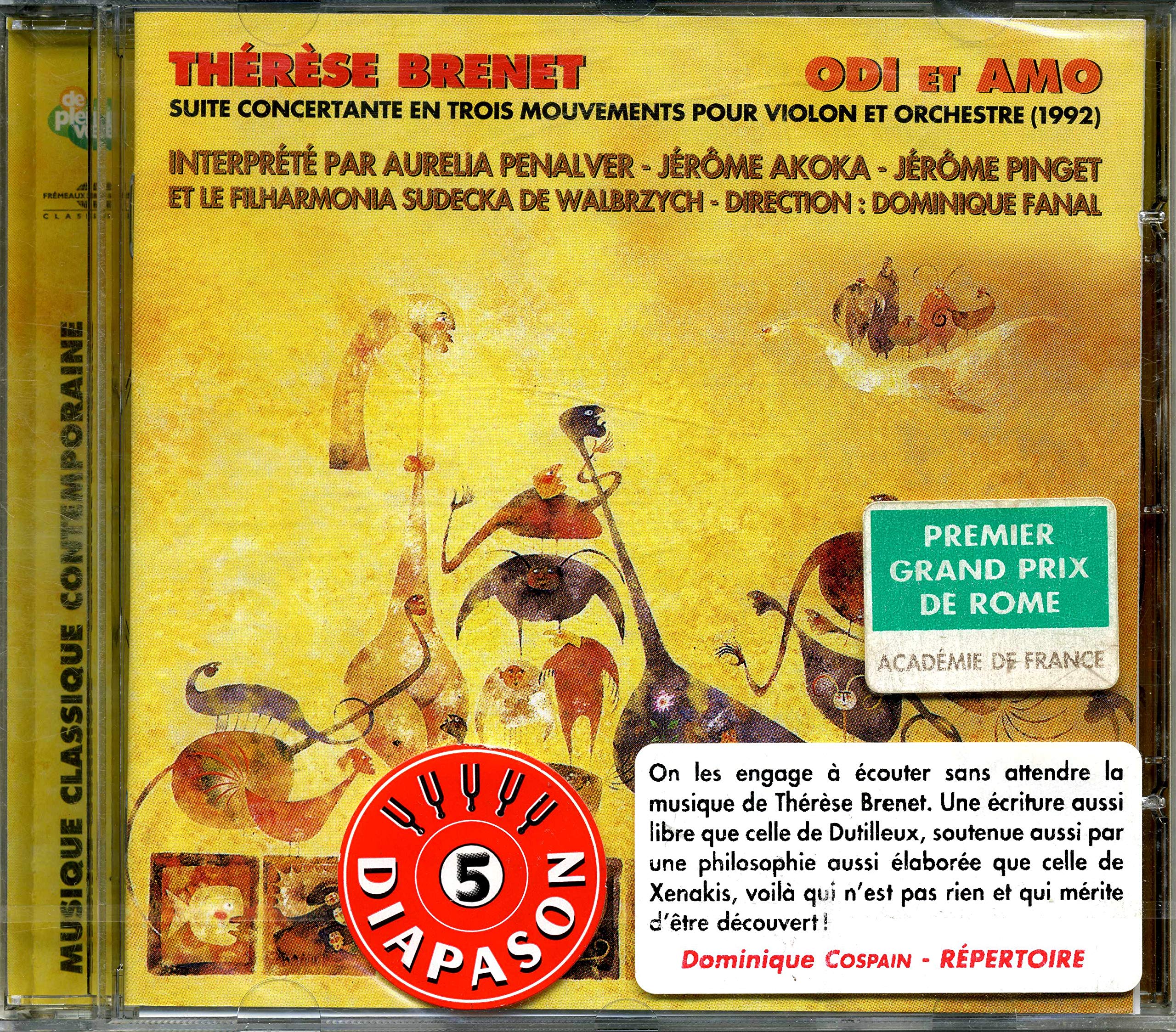 Penalver A. / Akoka J. / Pinge - Odi & Amo Classical