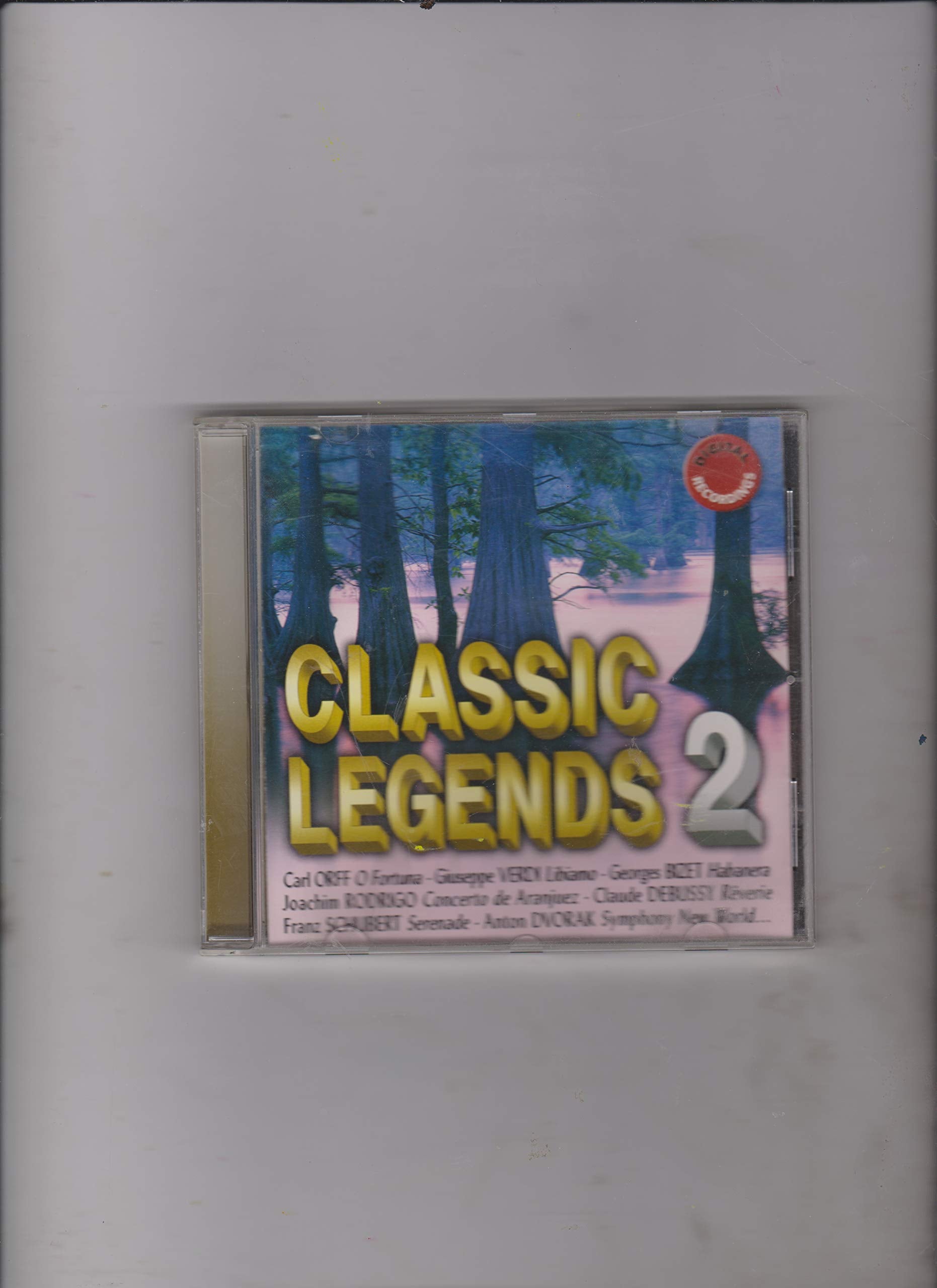 ORFF VERDI BIZET RODRIGO DEBUSSY SCHUBERT DVORAK cd