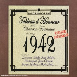 1942-Tableau d'honneur De La Chanson Française Pop