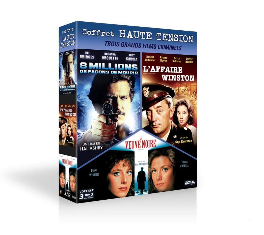 Coffret haute tension 3 films : la veuve noire + huit millions de façons de mourir + l'affaire winston Movies