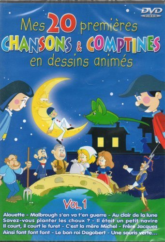 mes 20 premières chansons & contines en dessins animés dvd