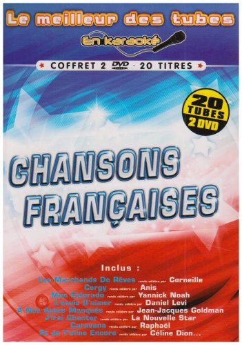 Le Meilleur des tubes en karaoké : Chansons françaises - Coffret 2 DVD Films
