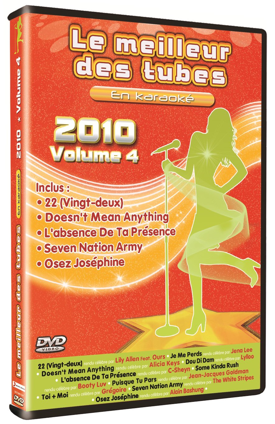 Le Meilleur des Tubes en karaoké 2010-Vol. 4 dvd