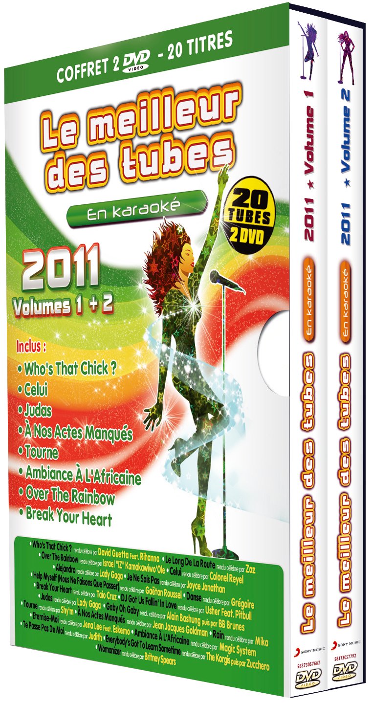 Le Meilleur des Tubes en Karaoké : 2011 Volumes 1&2-Coffret 2 DVD dvd