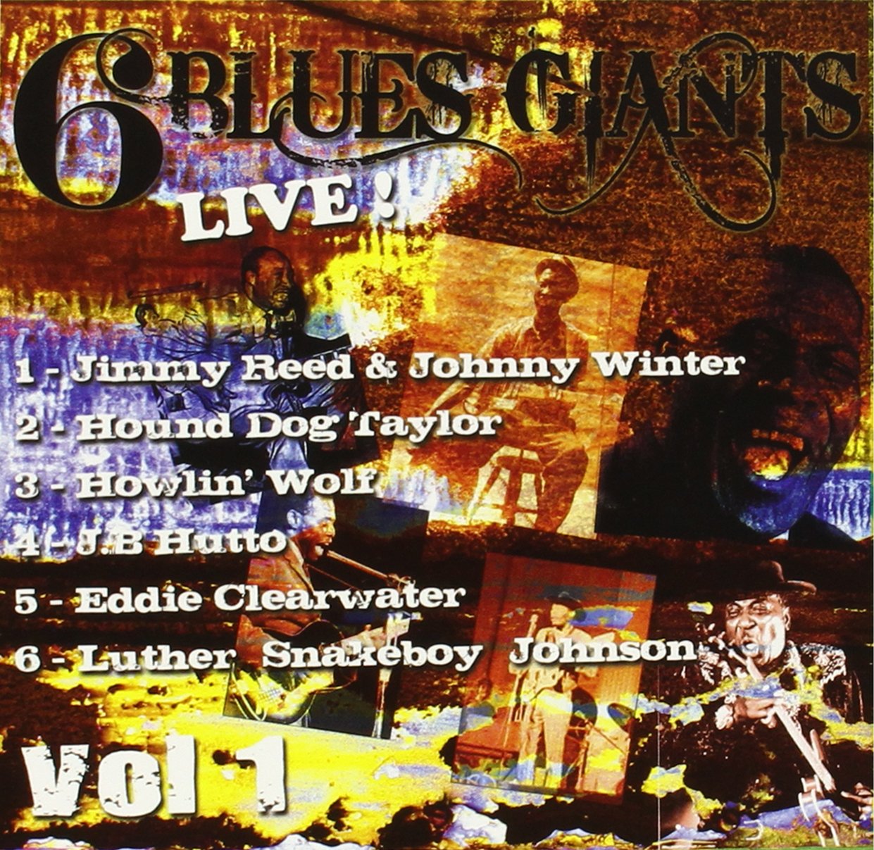 6 Blues Giants Live Vol.1 Blues