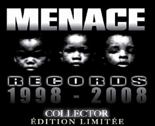 Menace Records coffret anniversaire 1998-2008 Rap & Hip-Hop