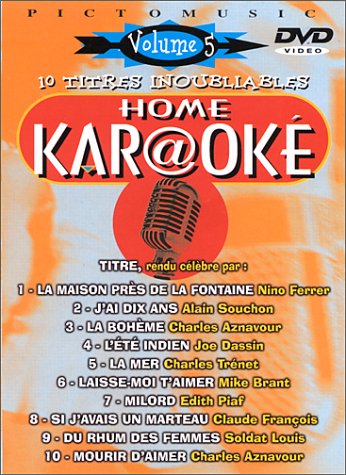 Home Kar@oké : 10 titres inoubliables - Vol.5 Films