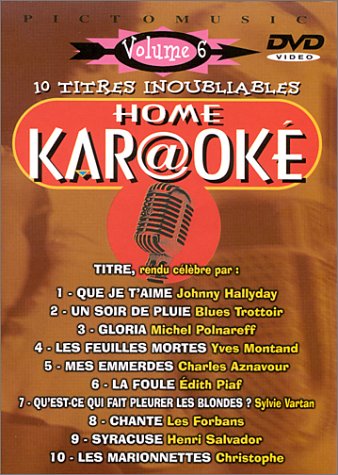 Home Kar@oké : 10 titres inoubliables - Vol.6 Films