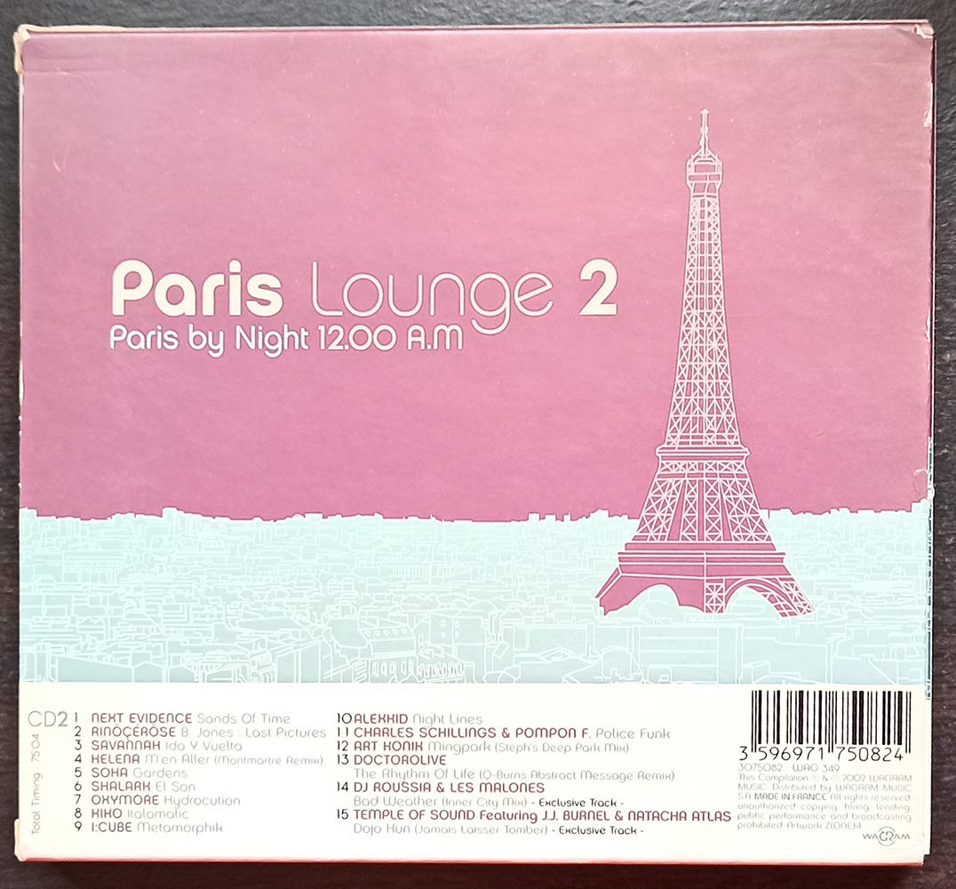 Paris Lounge Vol.2 Dcd Other music genres