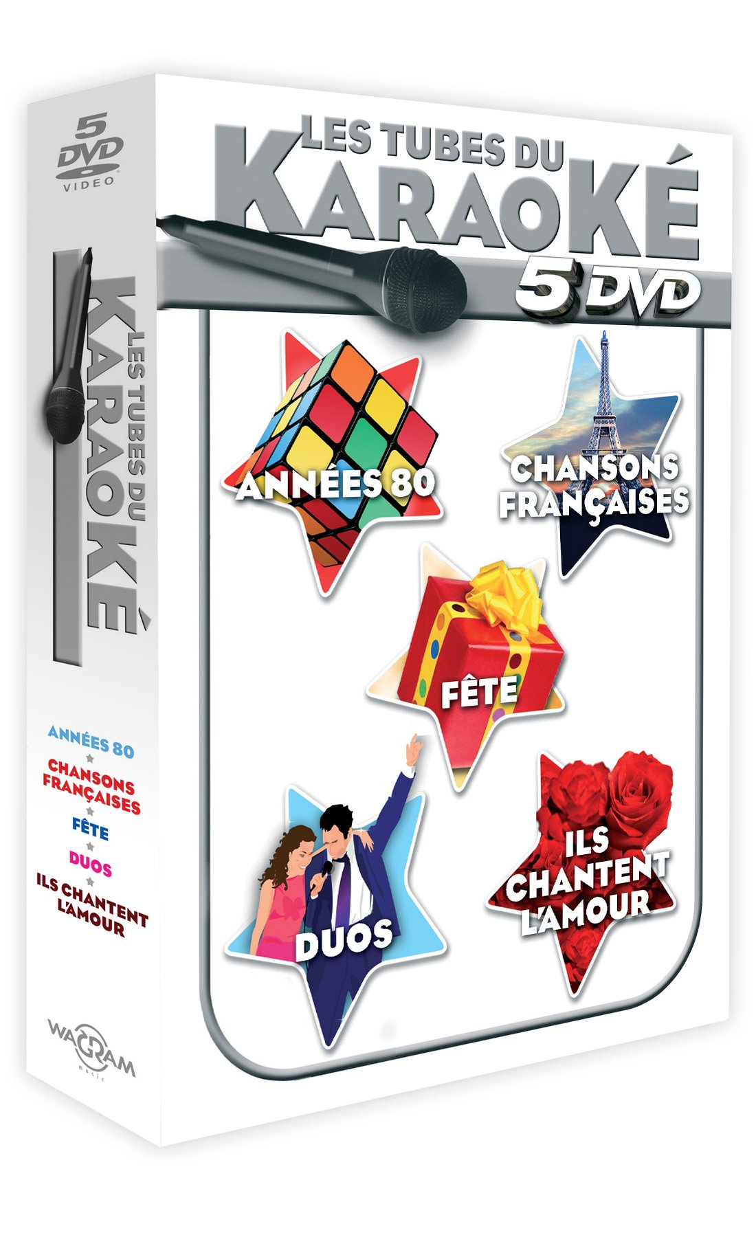 Various Artists - Karaoke 80's/Chansons Francaise/Fet Music